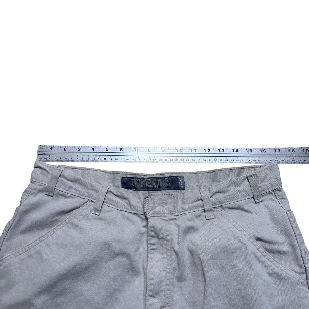 Levi's Vintage Levi’s Silver Tab Pants Men 34x31 Beige Skater Baggy Size US 34 / EU 50 - 5 Thumbnail
