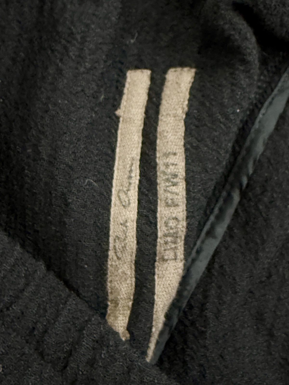 Rick Owens Rick Owens Black Hollywood Heavy Drawstring Trousers Size US 40 / EU 56 - 4 Thumbnail