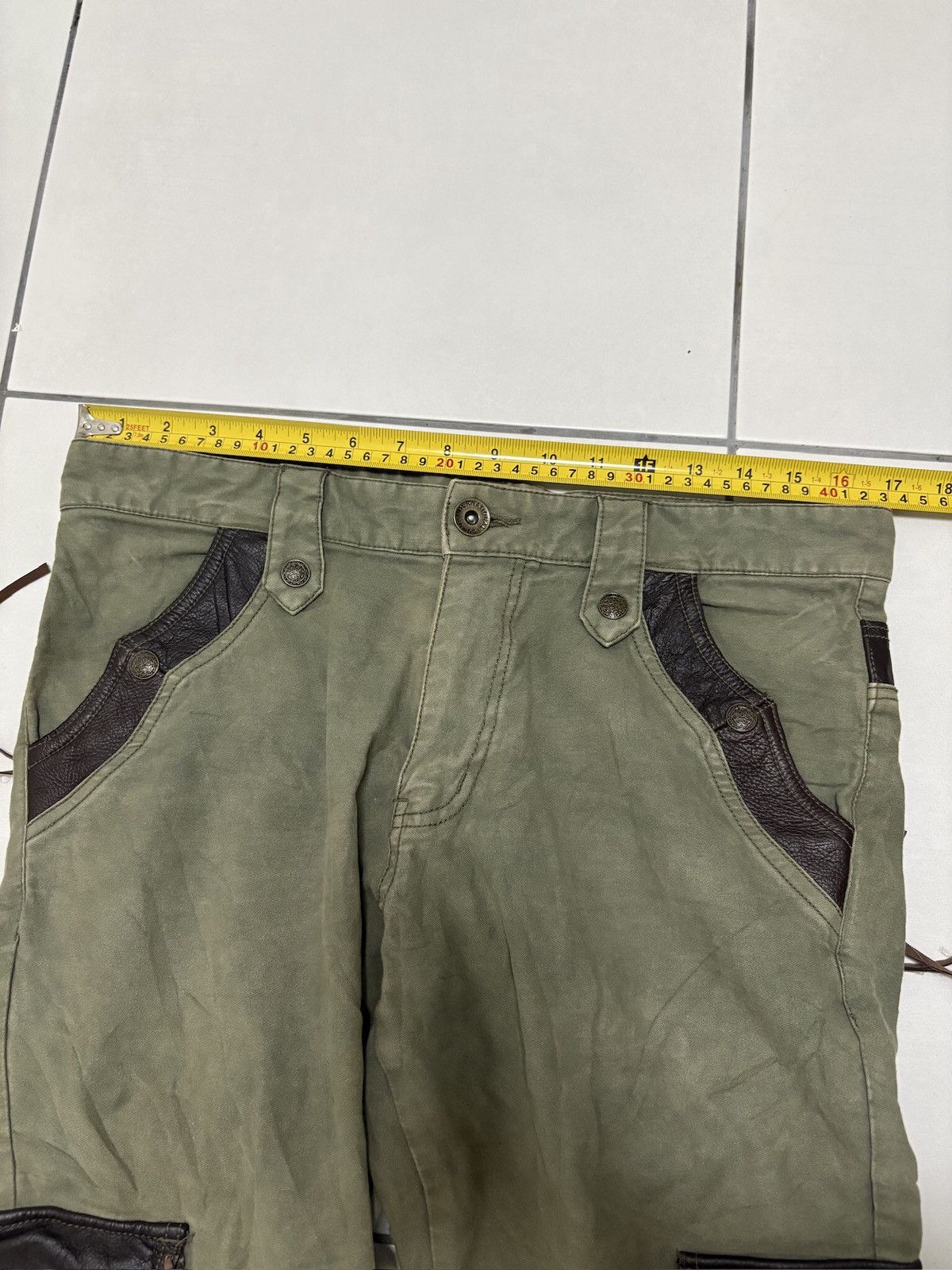 Japanese Brand Vintage Gumu Inti Military Cargo Pants Size US 34 / EU 50 - 8 Thumbnail