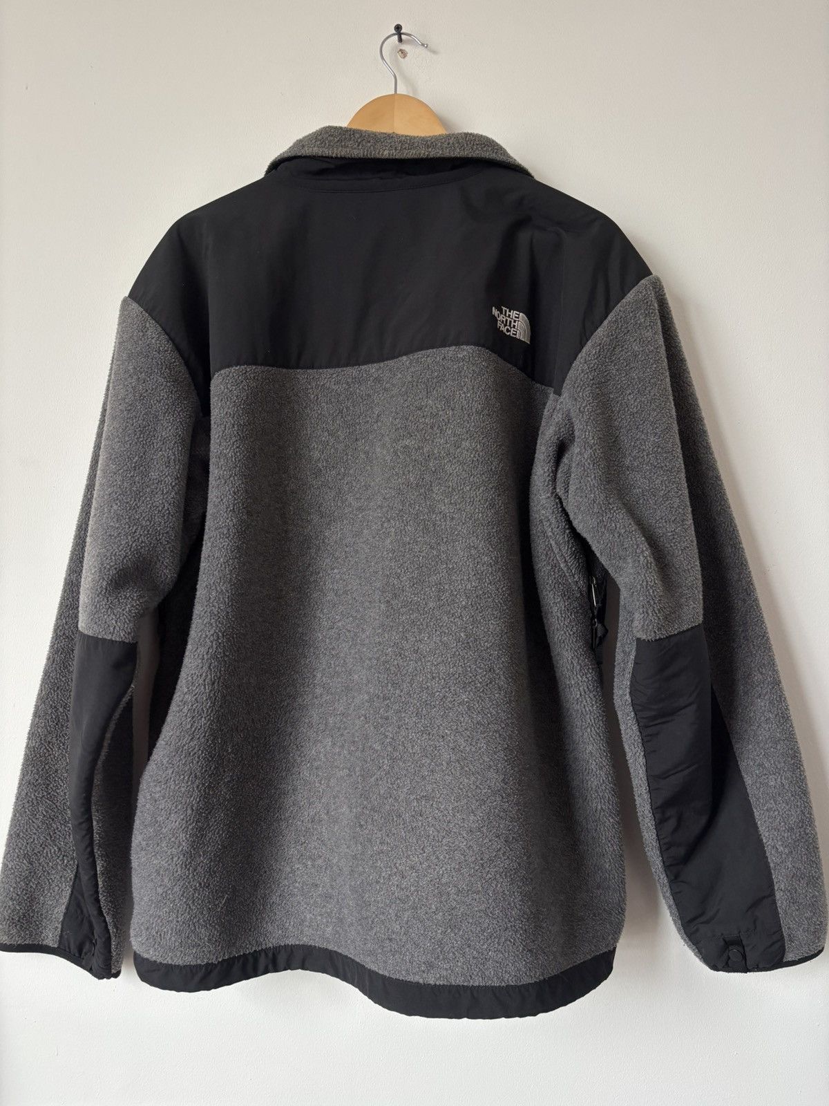 The North Face Vintage The North Face Polartec Denali Fleece Grey Black L Size US L / EU 52-54 / 3 - 7 Thumbnail