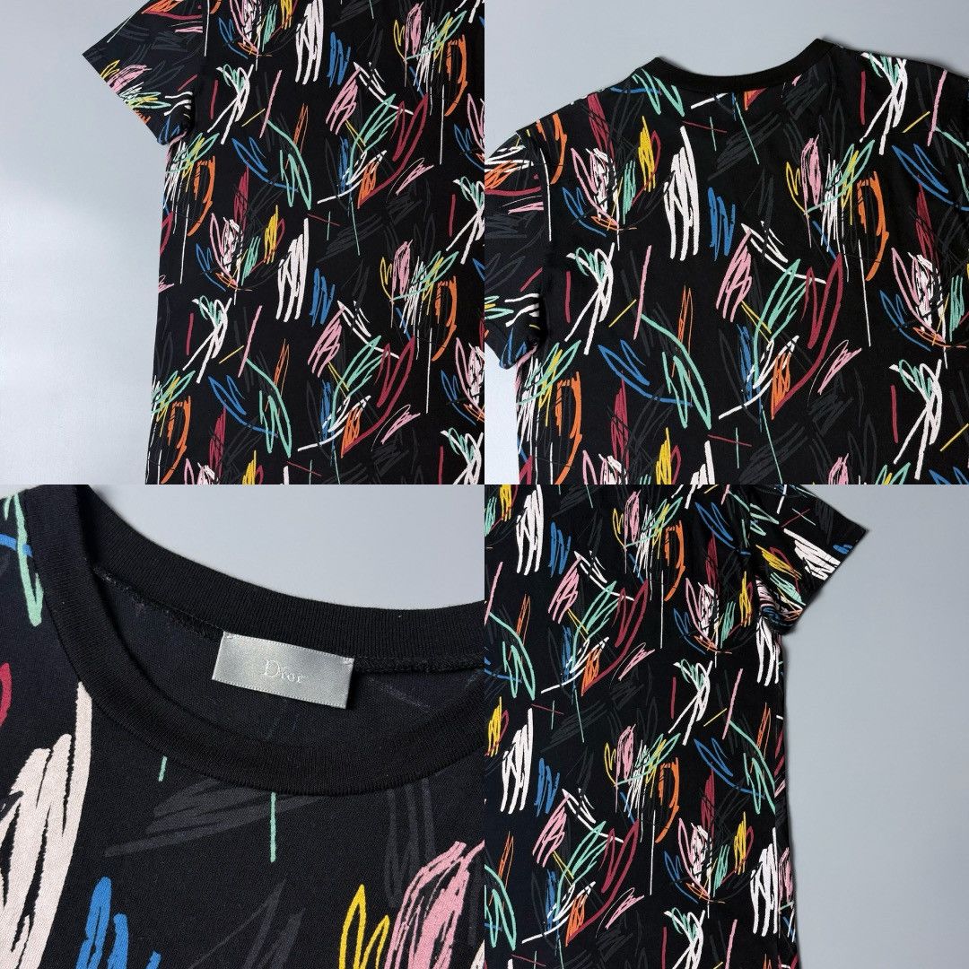 Christian Dior Monsieur Christian Dior Homme 2015 Scribble Shirt Size XS / US 0-2 / IT 36-38 - 11 Thumbnail