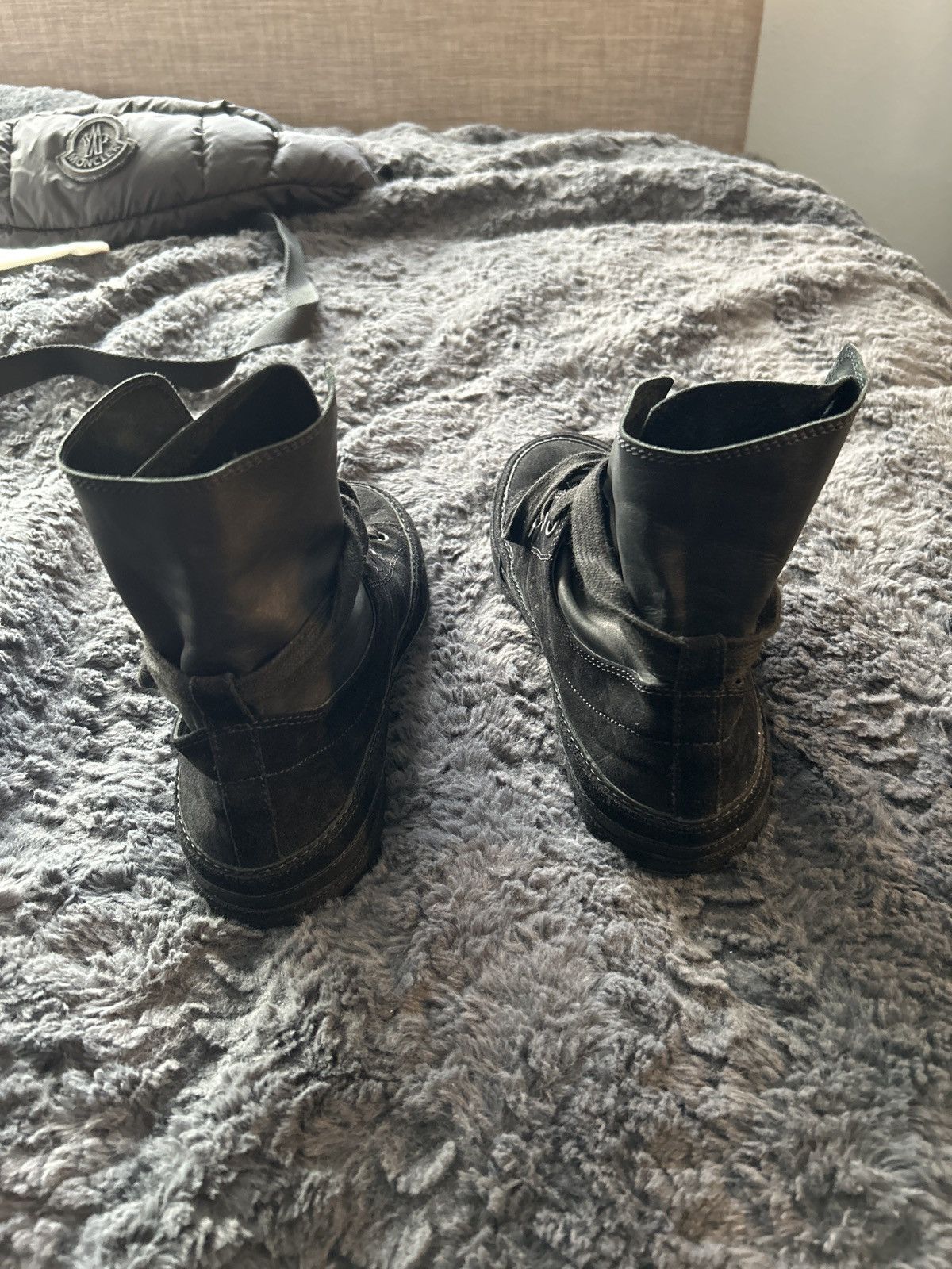 Ann Demeulemeester Ann Demeulemeester High-Top Sneakers Black Size US 9 / IT 39 - 6 Thumbnail