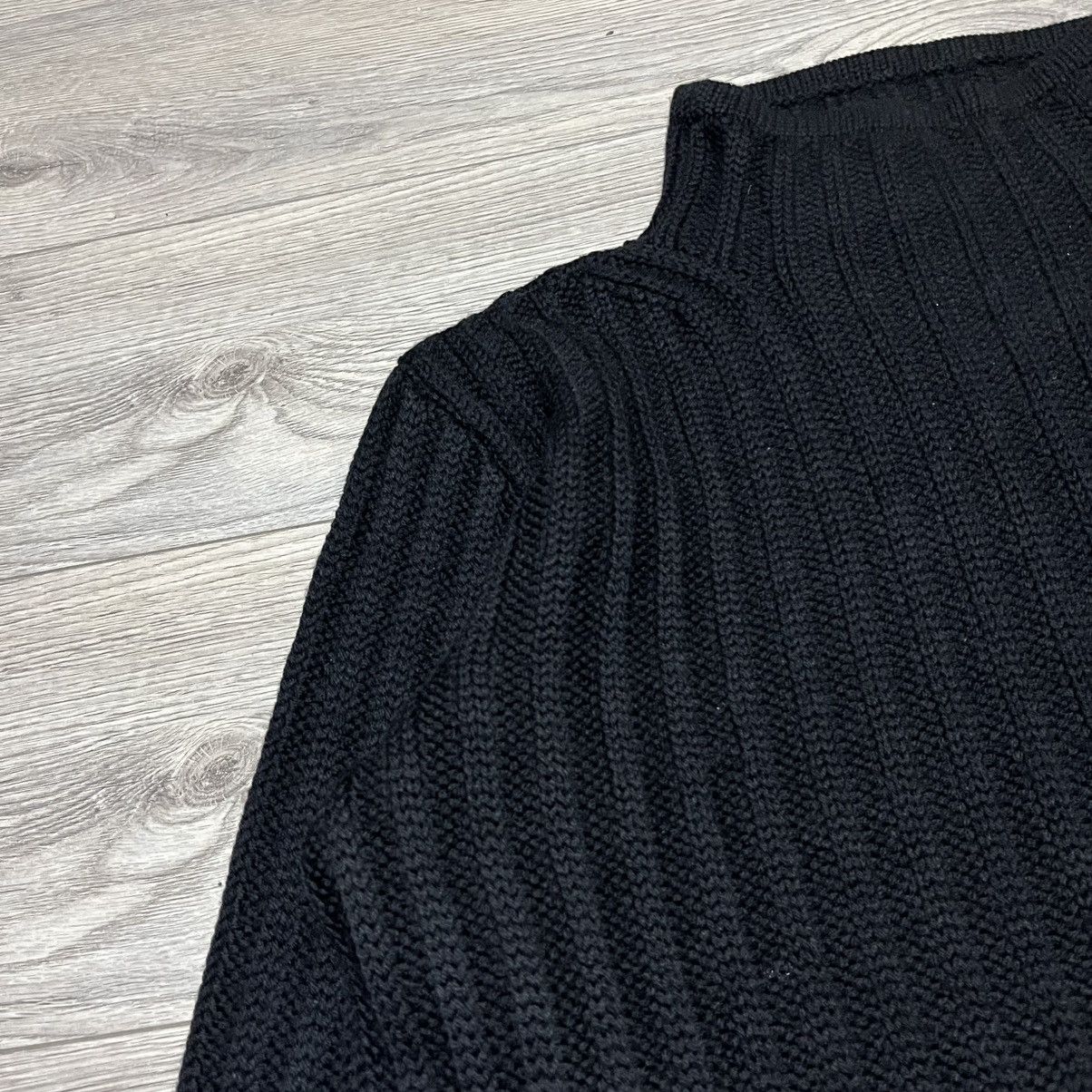 Stone Island Stone Island Vintage Rare Knitted Sweater XL size Black Size US XL / EU 56 / 4 - 8 Thumbnail