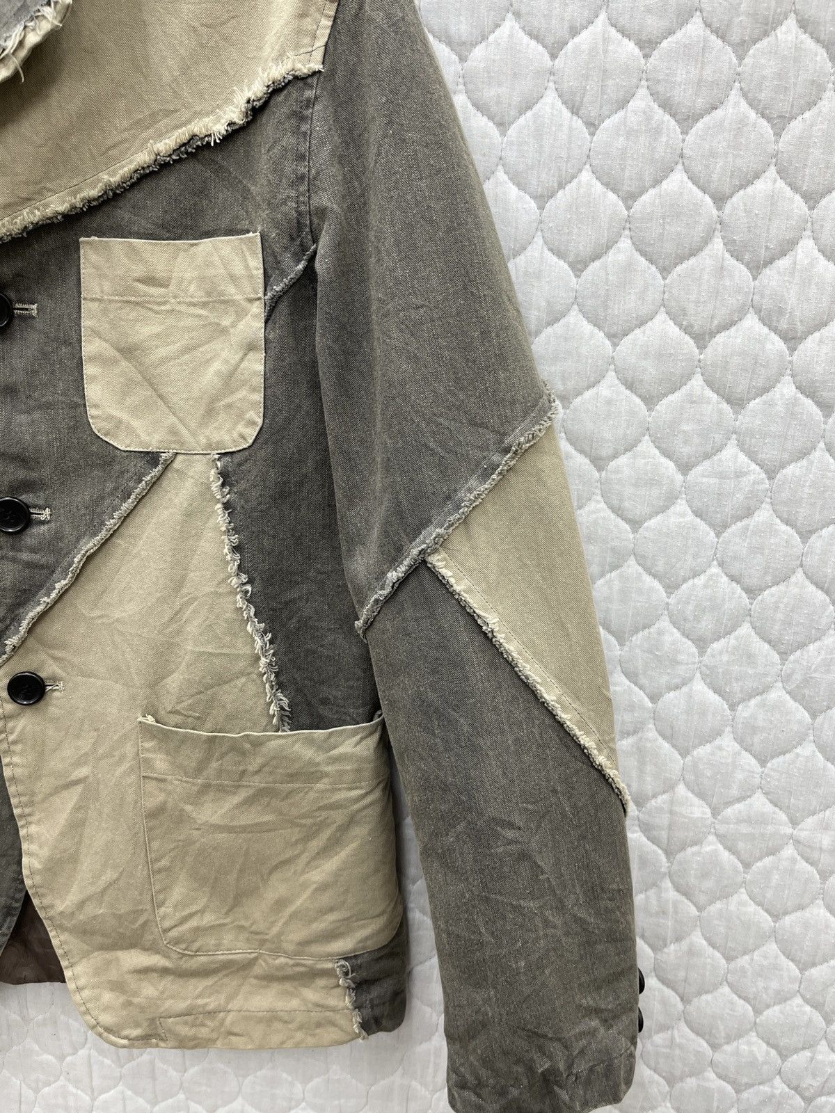 Vintage 🔥🔥🔥STEALS SKY CONQUEROR PATCHWORK JACKET KAPITAL INSPIRED Size US S / EU 44-46 / 1 - 5 Thumbnail