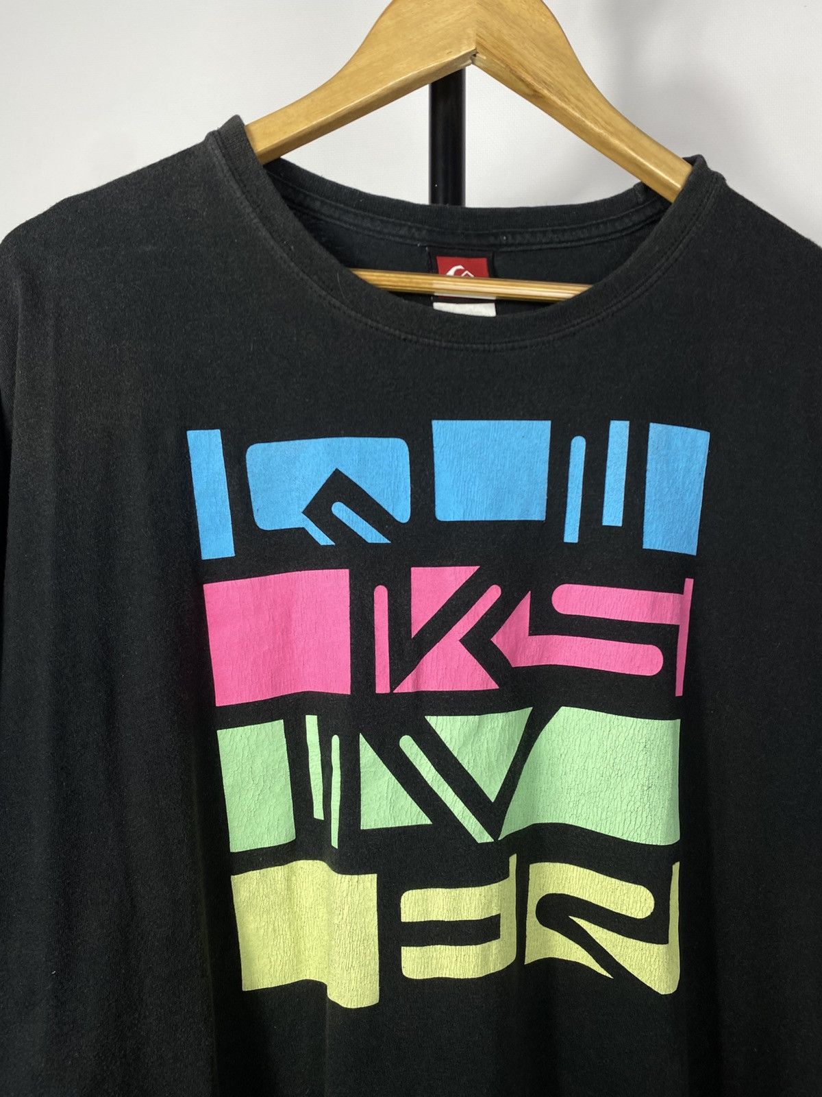 Quiksilver Vintage 90s Quiksilver T-Shirt Size Surf Skateboard y2k Size US XL / EU 56 / 4 - 5 Thumbnail