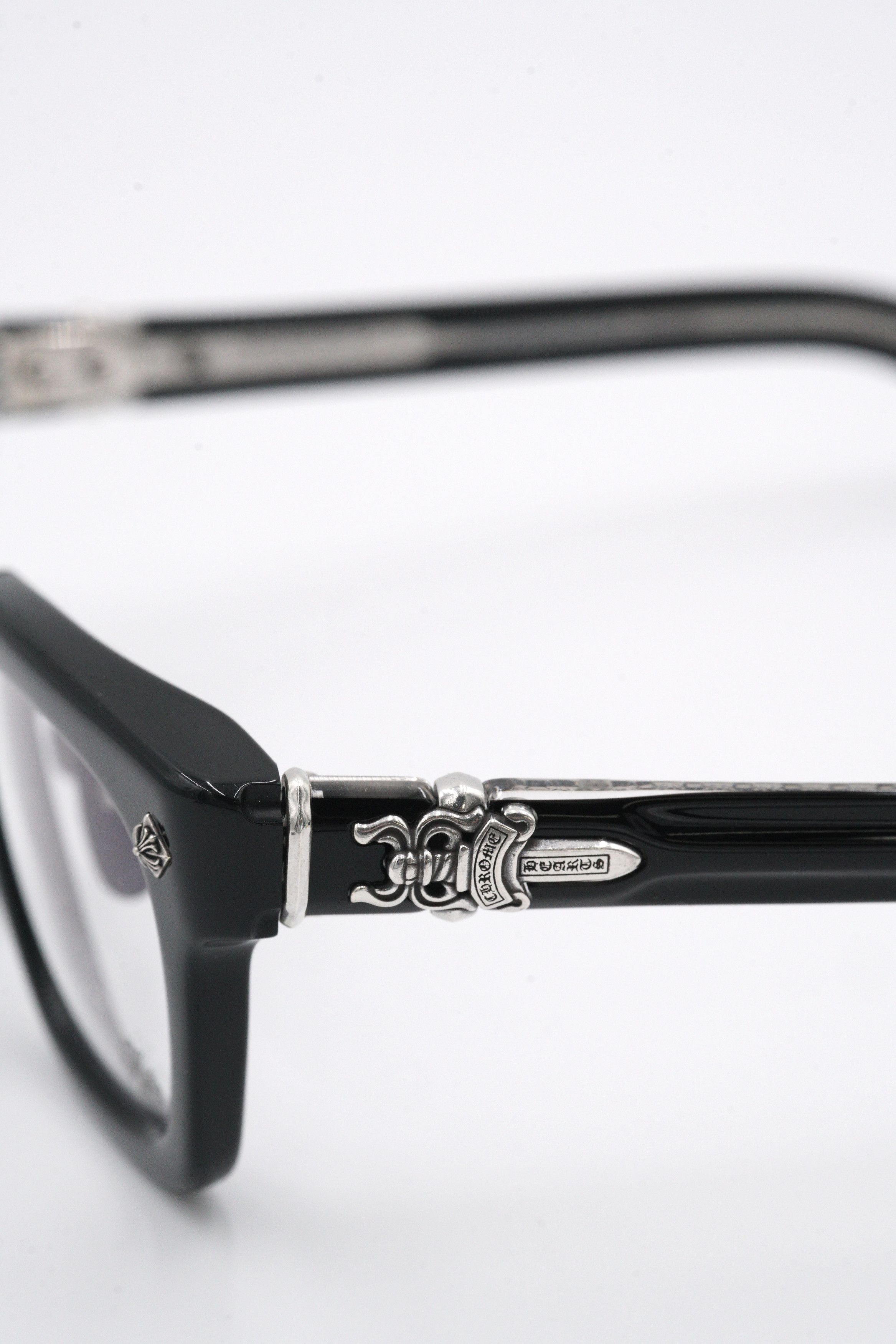 Chrome Hearts Chrome Hearts Vagillionaire Glasses - Black Size ONE SIZE - 10 Thumbnail