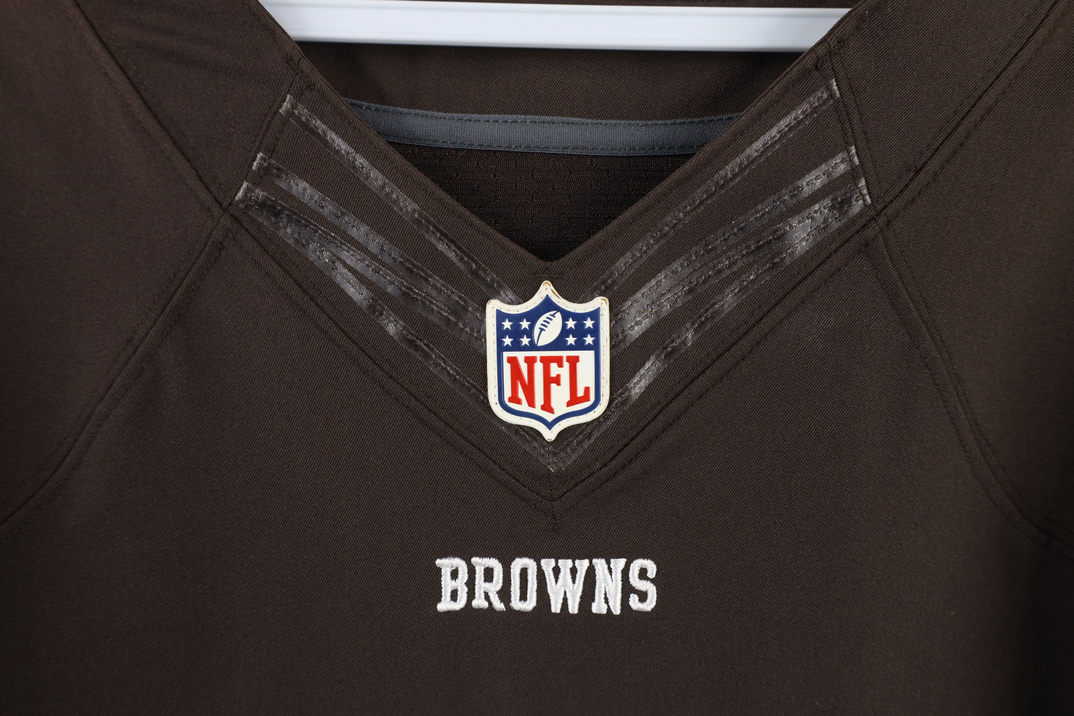 Nike × Vintage Nike On Field Cleveland Browns Football Jersey Brown #73 Size US XL / EU 56 / 4 - 6 Thumbnail