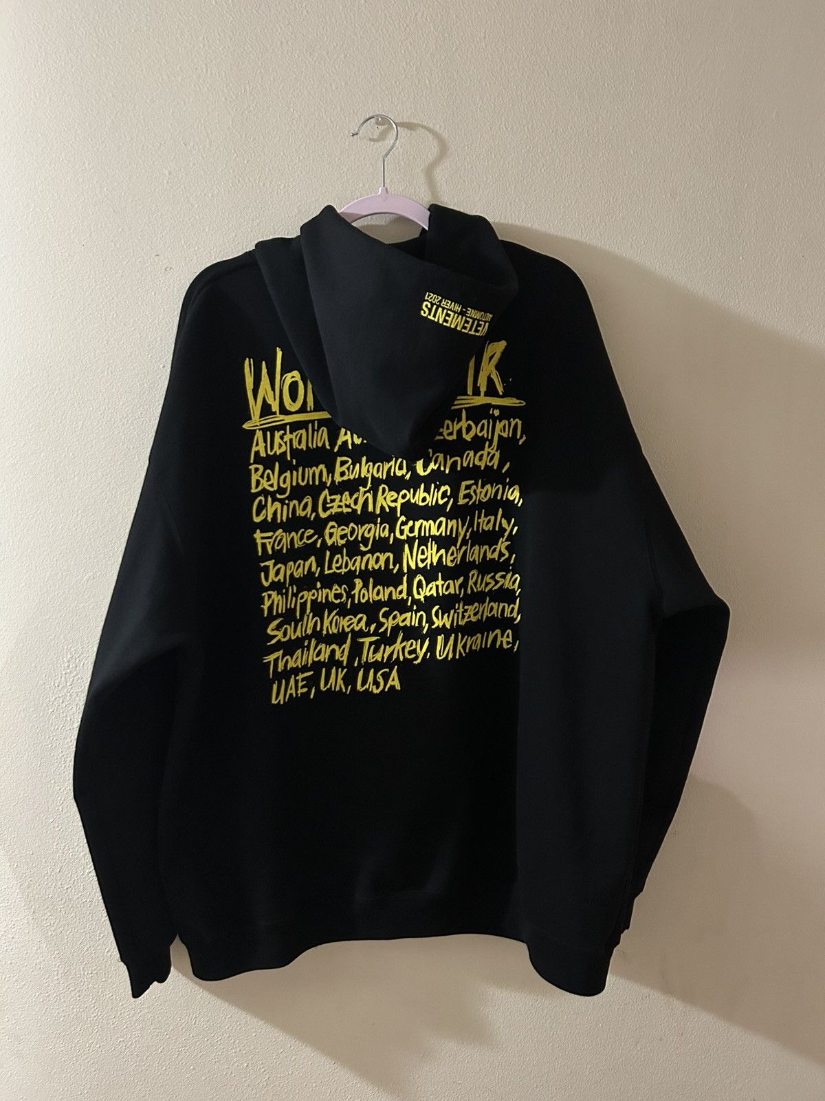 Vetements Vetements World Tour Life After Death Hoodie *RARE* Size US M / EU 48-50 / 2 - 3 Thumbnail