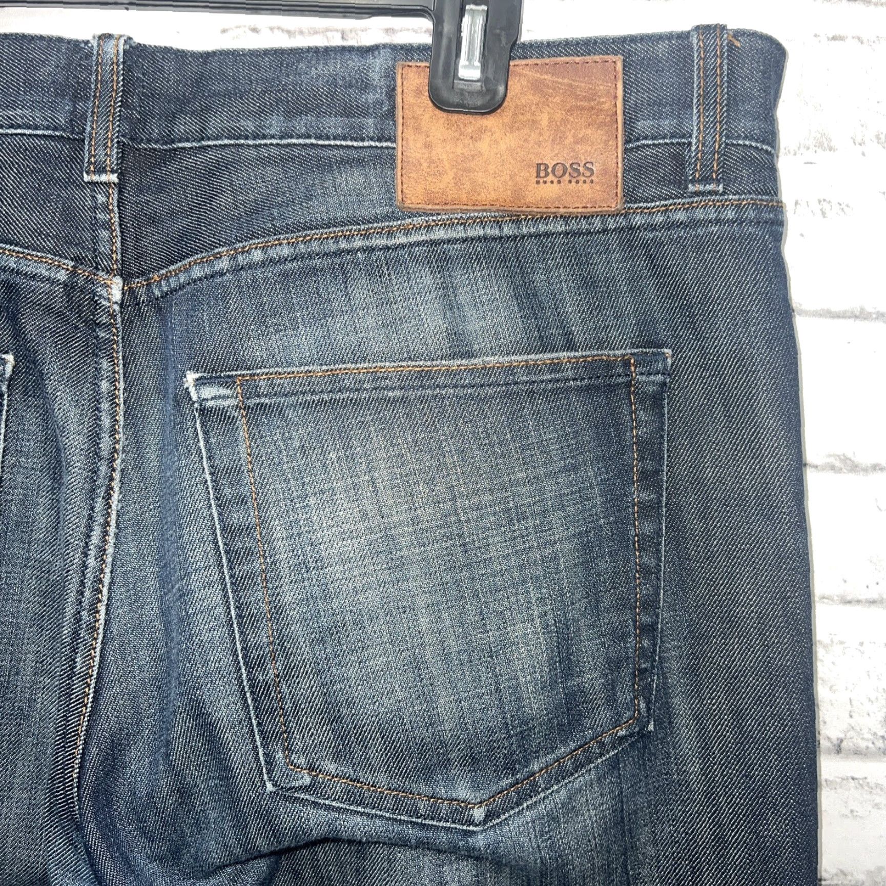 Hugo Boss HUGO BOSS Jeans Mens 38x30 Blue Jeans Straight 90s? No, 38x30? (But keep only original words) Size US 38 / EU 54 - 3 Thumbnail