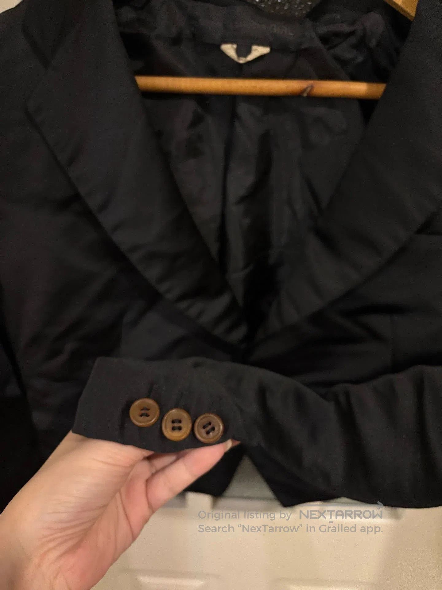 Comme des Garcons Comme des Garçons Cropped Buttoned Jacket. Size M / US 6-8 / IT 42-44 - 6 Thumbnail