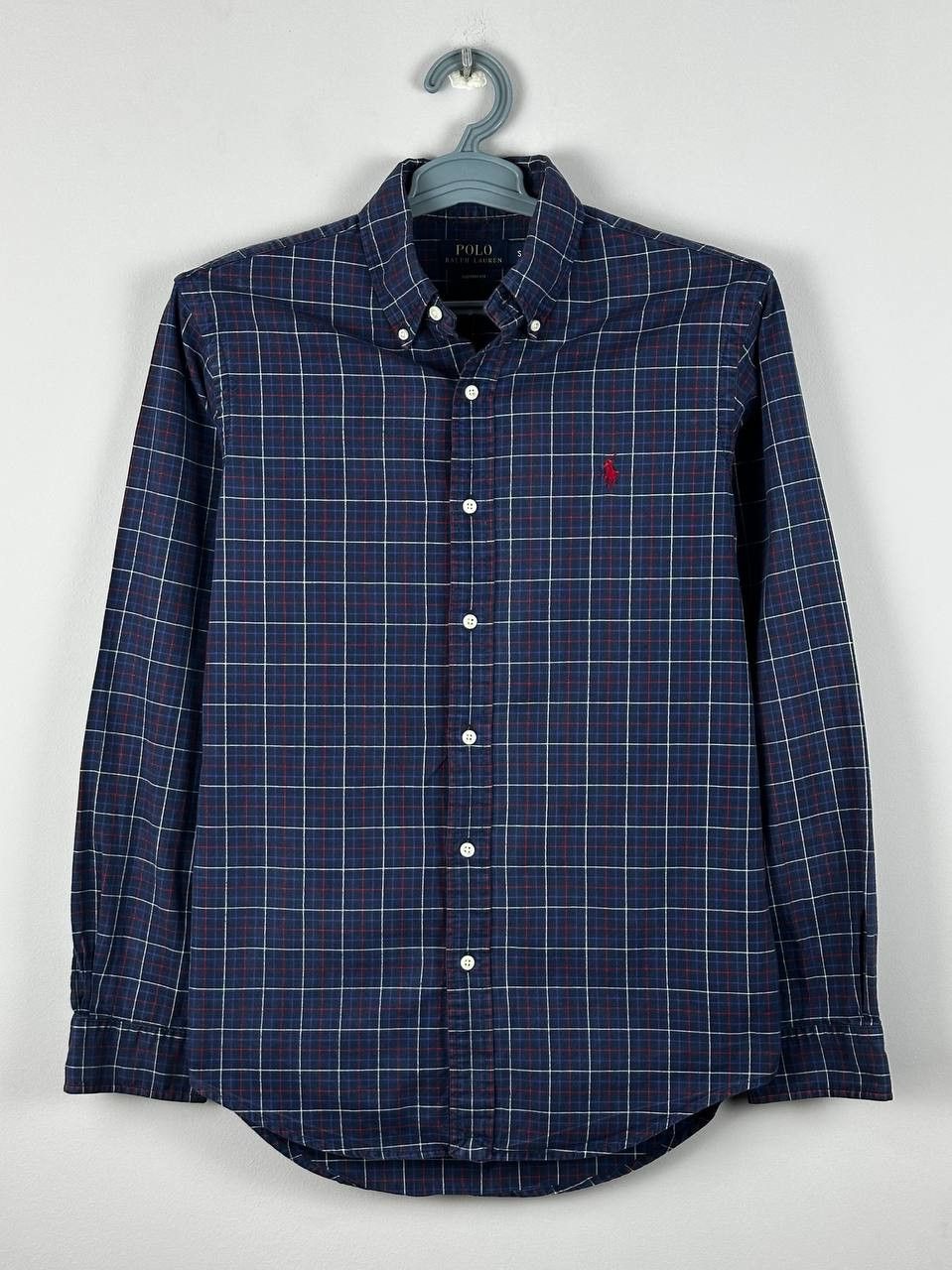 Polo Ralph Lauren Polo Ralph Lauren Plaid Oxford Luxury Long Sleeve Shirt Size US S / EU 44-46 / 1 - 1 Thumbnail