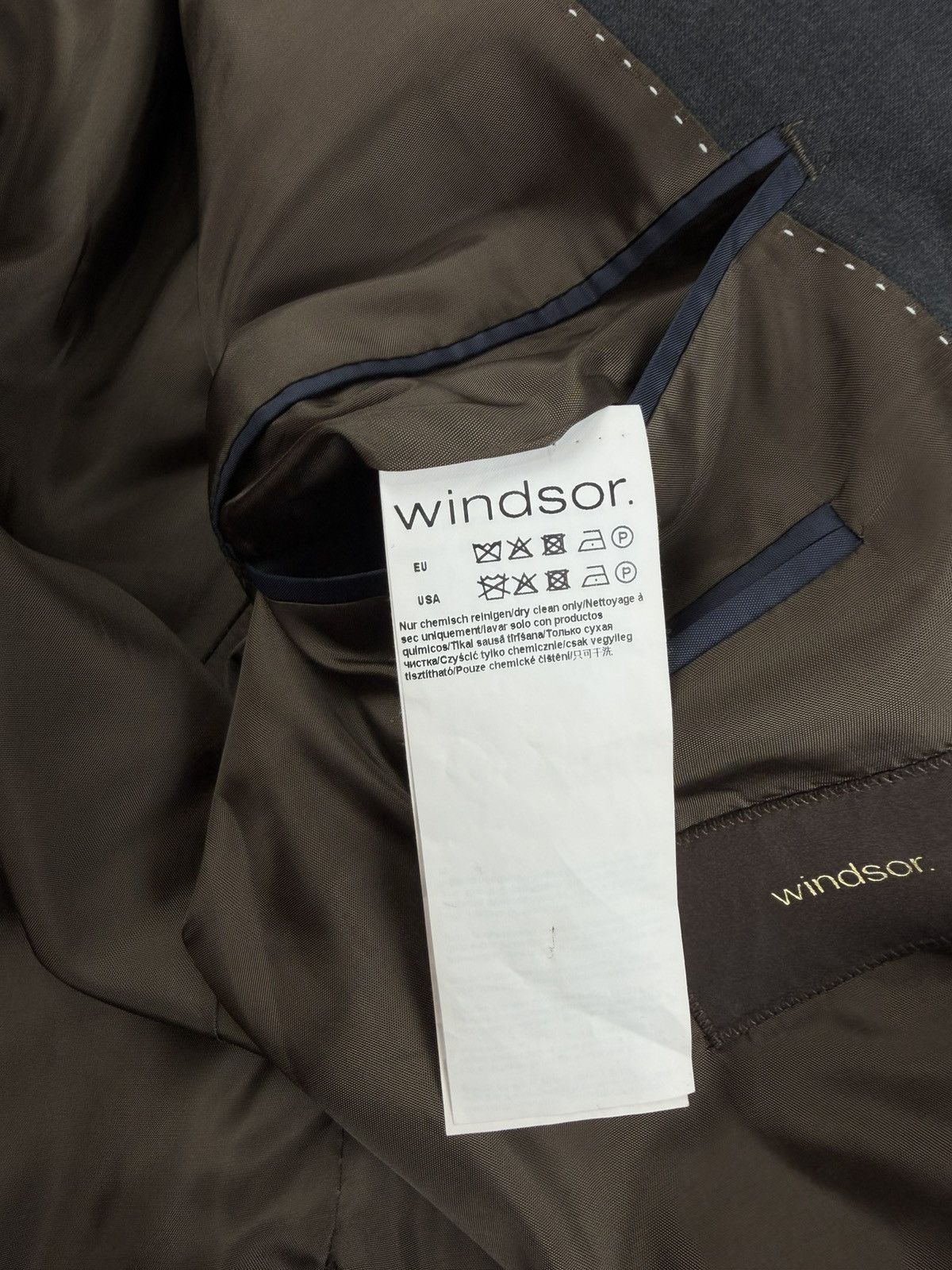 Other Windsor x Loro Piana Super 130’S Wool Blazer Jacket Size 50 Size 40R - 10 Thumbnail