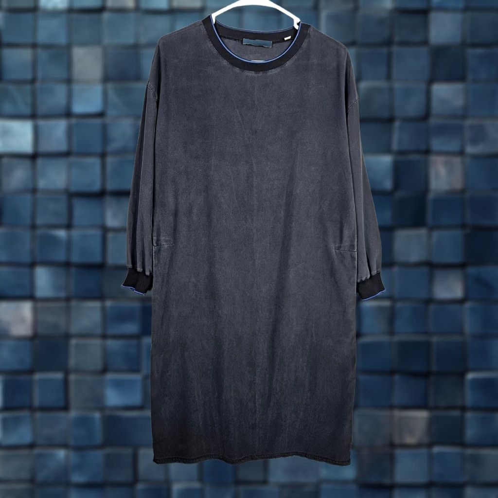 Vince Vince Womens Long Sleeve Silk Dress S Size Black Size S / US 4 / IT 40 - 1 Thumbnail