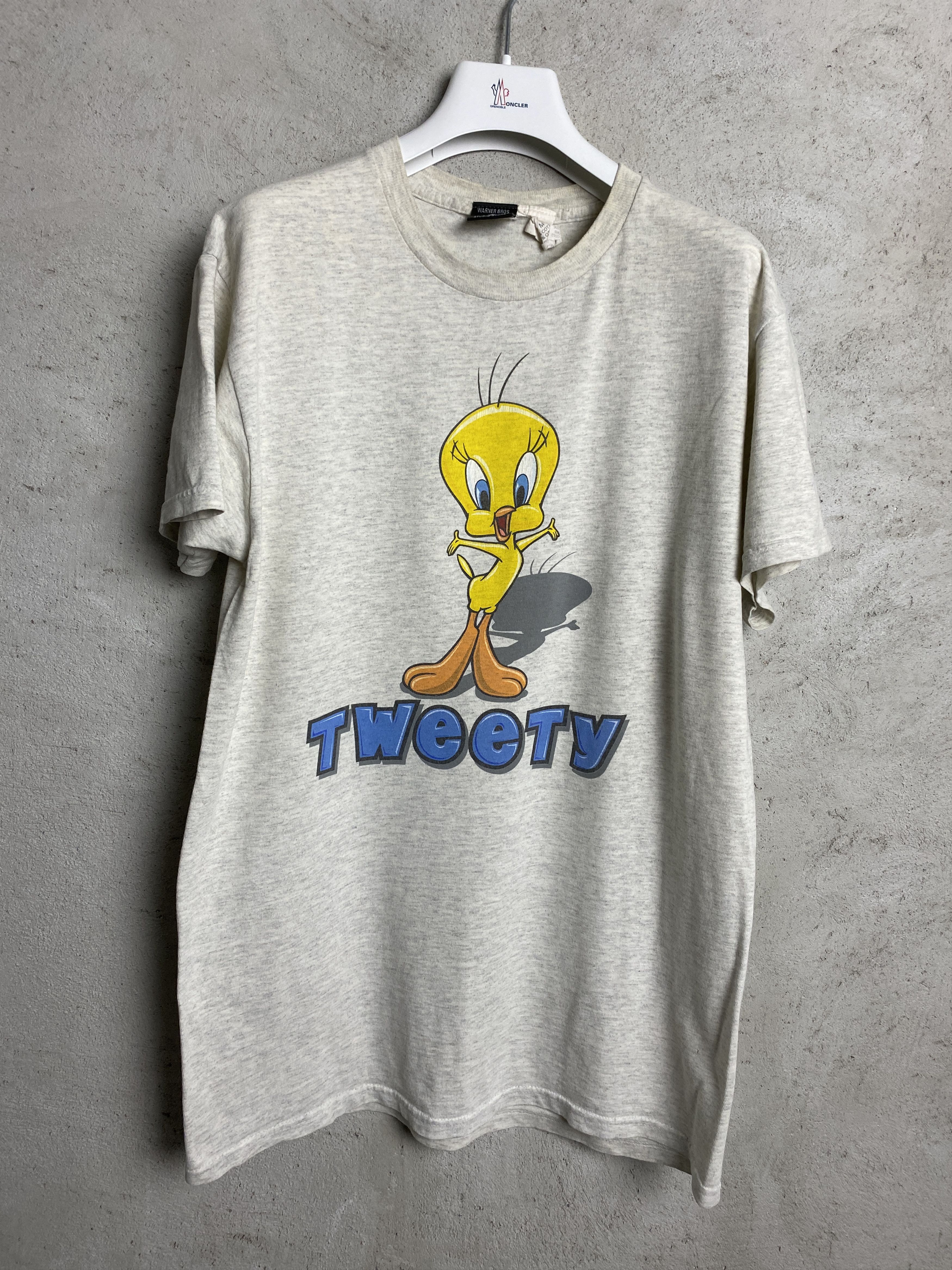Warner Bros Vintage Tweety 1998 Warner Bros t-shirt tee 90s Size US M / EU 48-50 / 2 - 1 Thumbnail