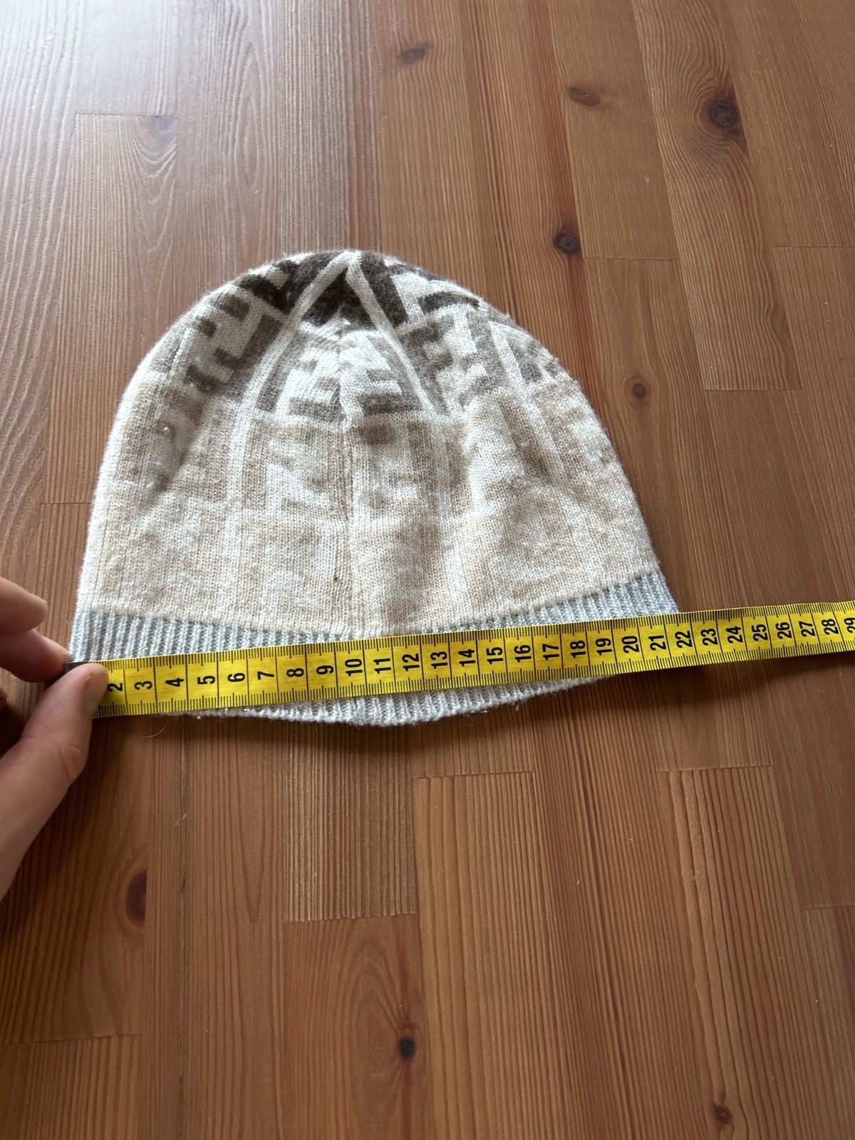 Fendi Multicolor FF Zucca Monogram Beanie Size ONE SIZE - 7 Thumbnail