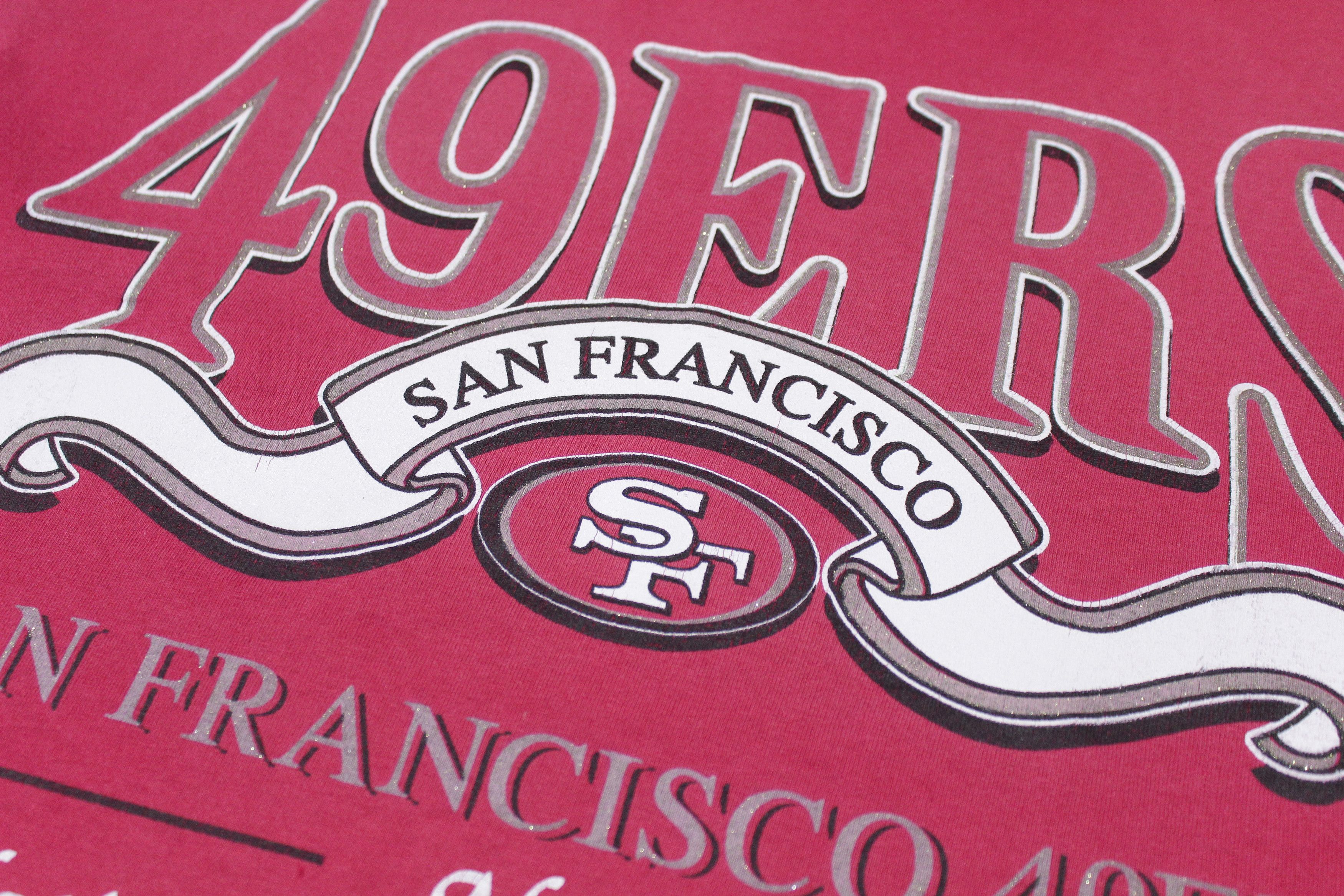 NFL 1996 49Ers Big Logo T-Shirt Size US M / EU 48-50 / 2 - 5 Thumbnail
