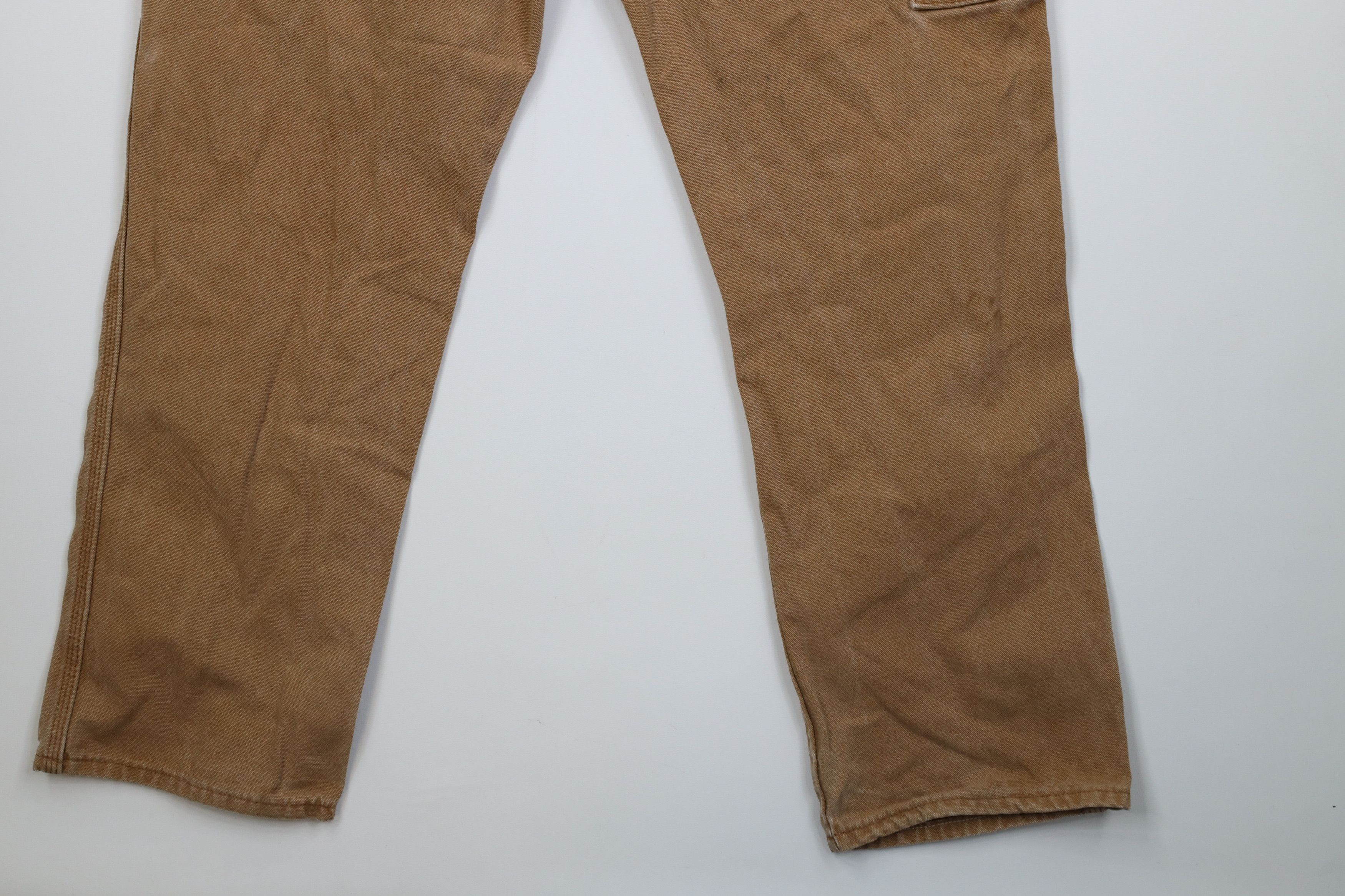Dickies Vintage Y2K Dickies Fit Canvas Wide Leg Dungaree Pants Size US 34 / EU 50 - 15 Thumbnail