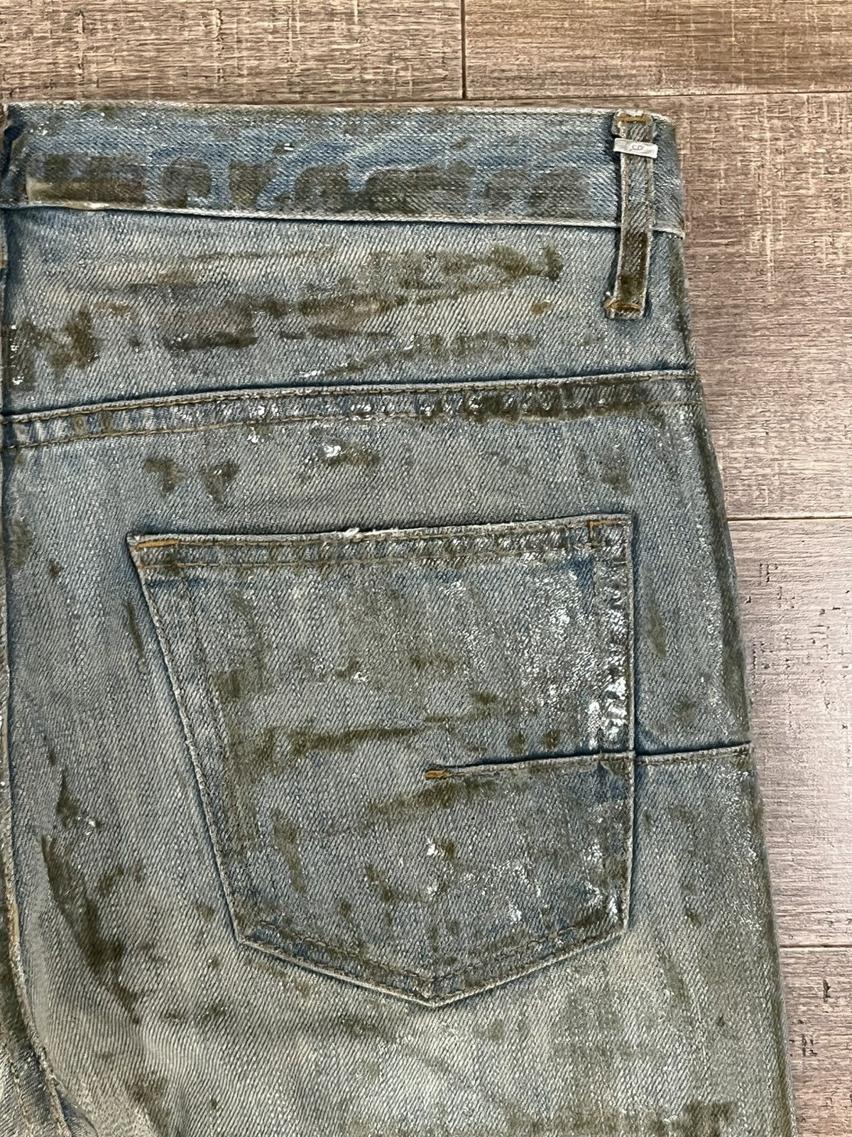 Dior Dior Homme SS04 Bleu Claire Denim Size US 28 / EU 44 - 9 Thumbnail