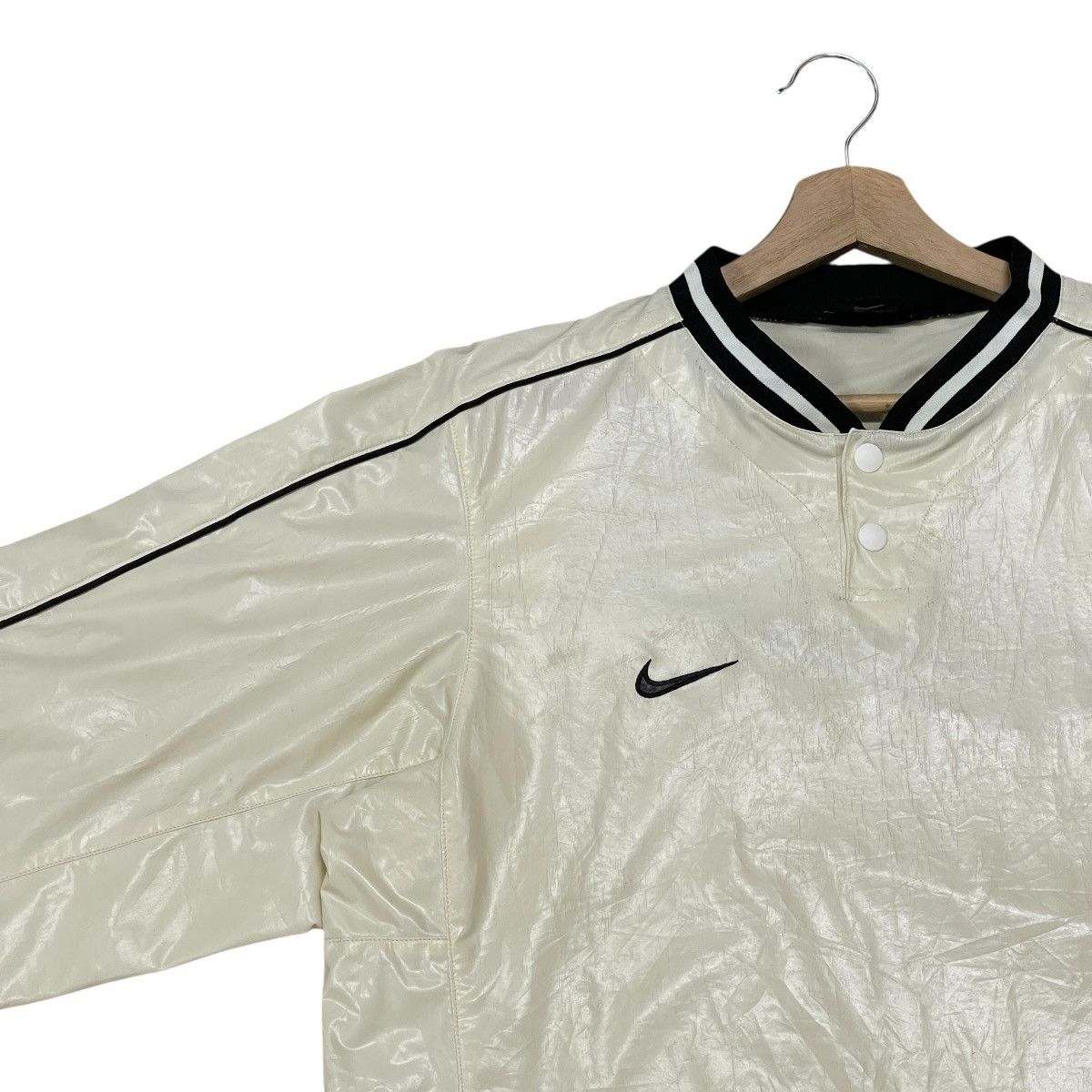 Nike Vtg Nike 90s Big Swoosh Pullover Windbreaker Track Jacket Size US M / EU 48-50 / 2 - 15 Thumbnail