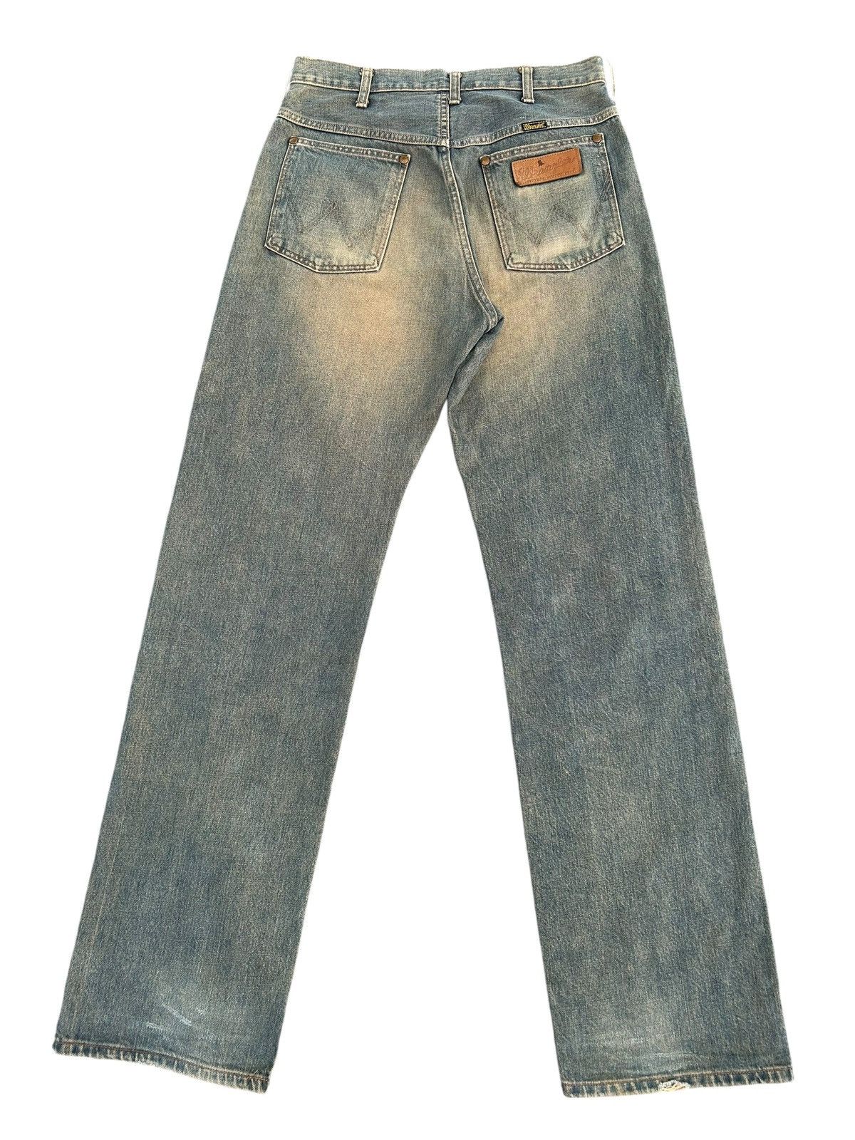 Kapital Vintage Wrangler Selvedge Rusty Distressed Denim Jeans Size US 30 / EU 46 - 3 Thumbnail