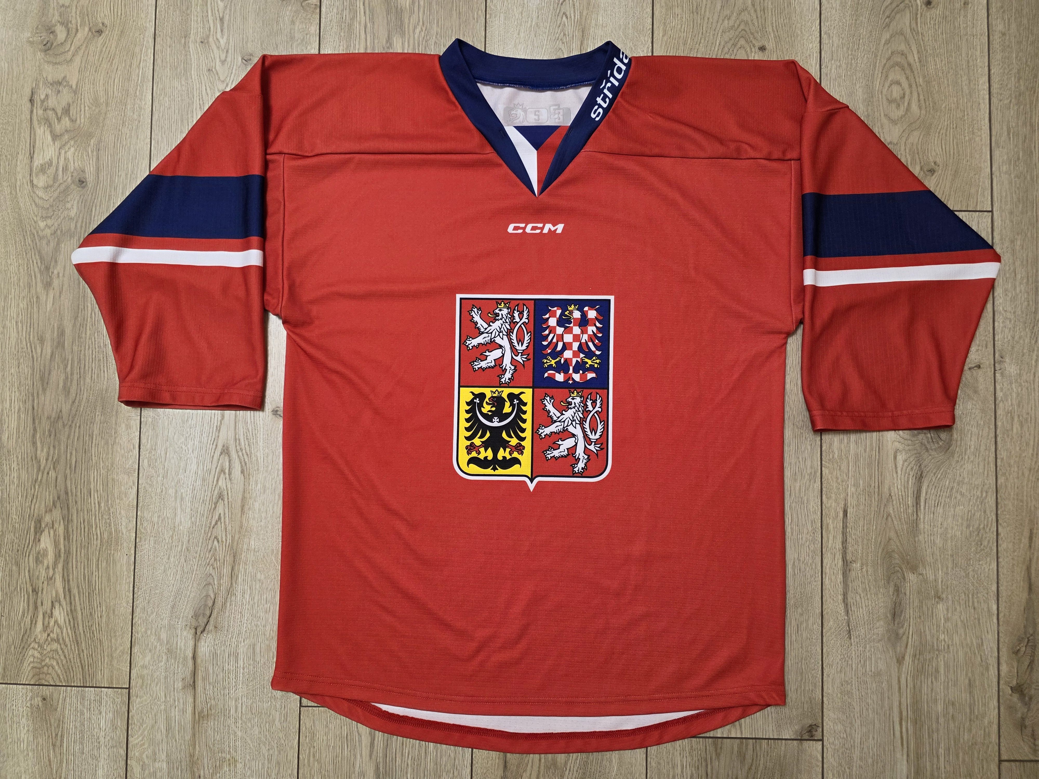 All Sport CZECH REPUBLIC HOCKEY JERSEY CZECHIA HOCKEY SHIRT WOLD CUP Size US S / EU 44-46 / 1 - 1 Thumbnail