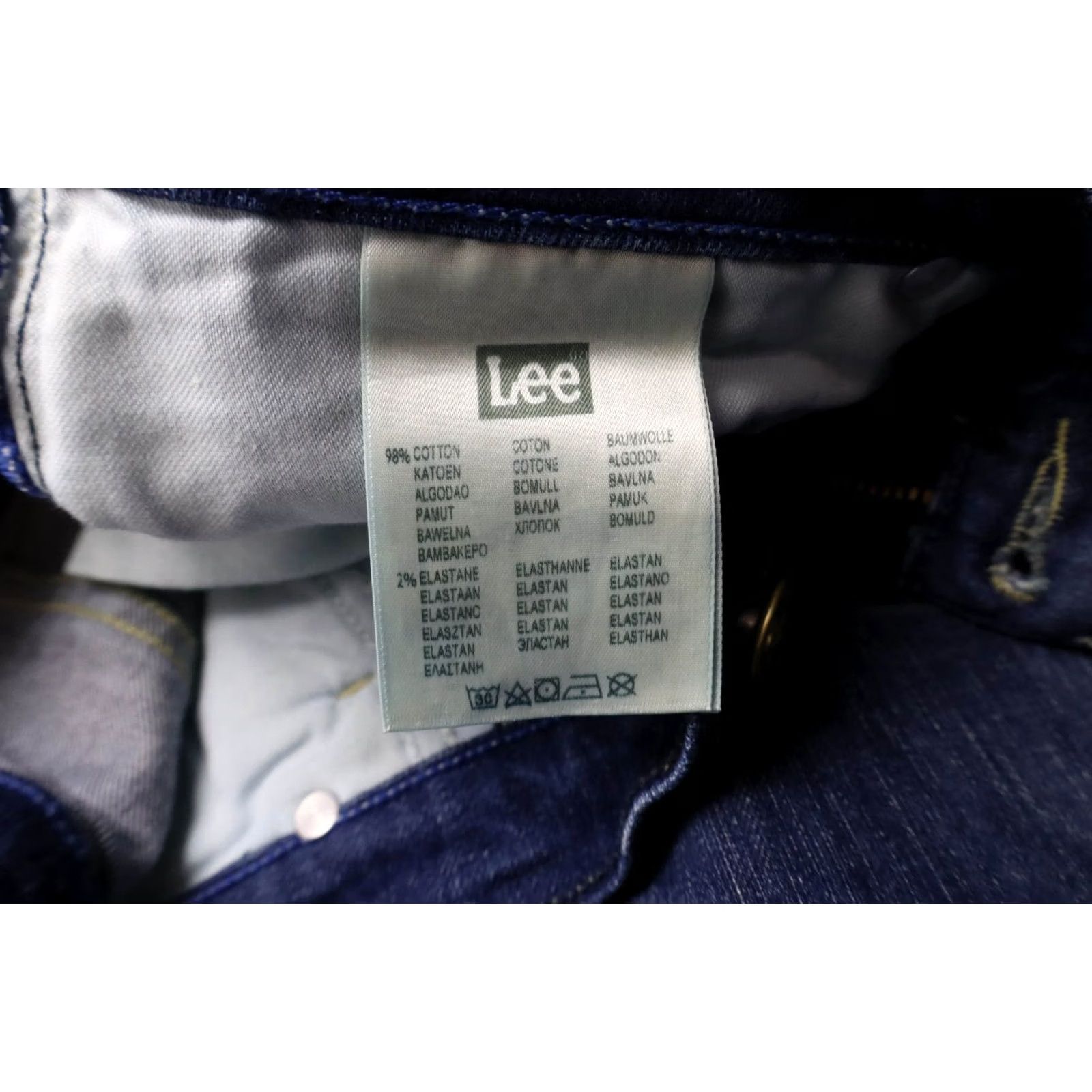 Lee LEE Luke Jeans Slim Fit Zip Fly Stretch Whiskers Blue W32/L32 Mens Jeans Clothing惜 Size US 32 / EU 48 - 6 Thumbnail