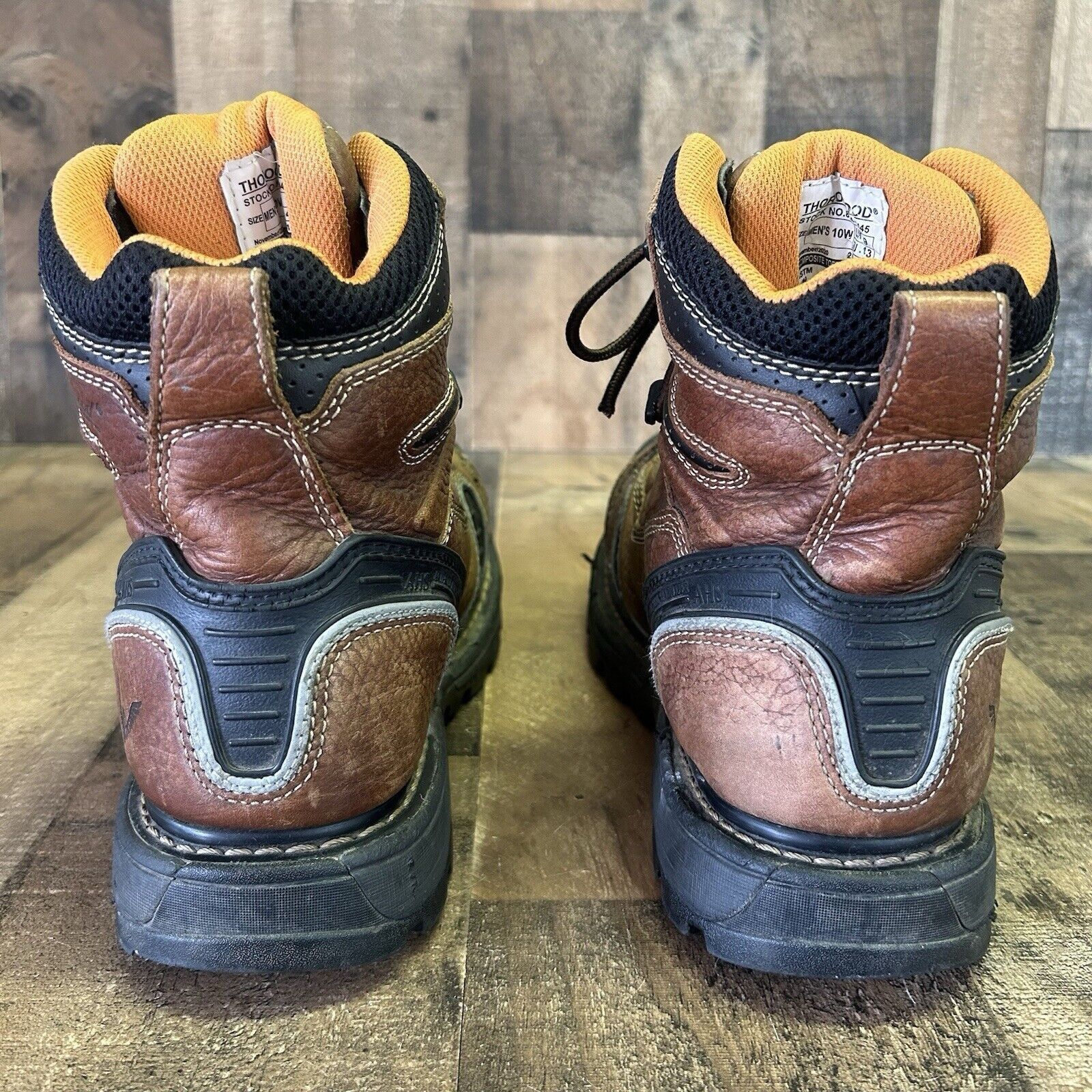 Thorogood Thorogood 804-4445 Composite EH Safety Toe Boots Mens 10 W Size US 10 / EU 43 - 7 Thumbnail
