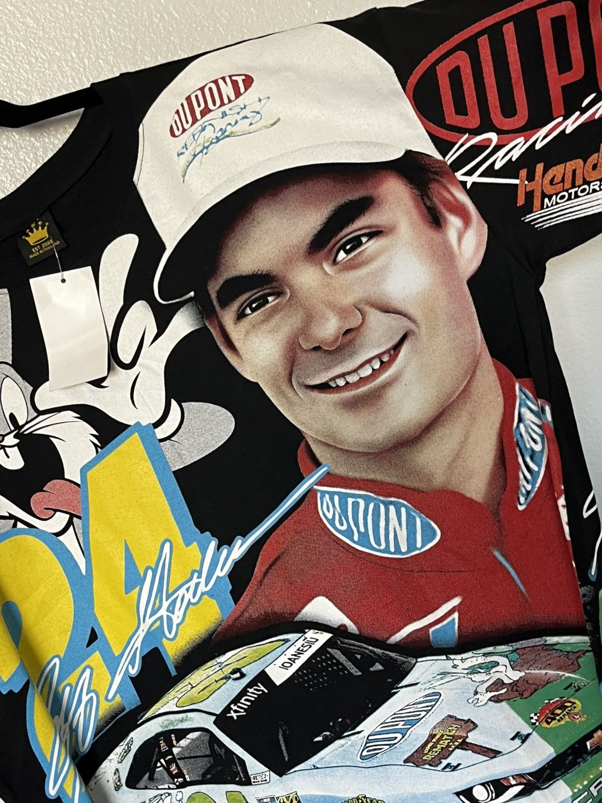 Other Jeff Gordan nascar AOP bugs bunny graphic shirt Size US XL / EU 56 / 4 - 3 Thumbnail