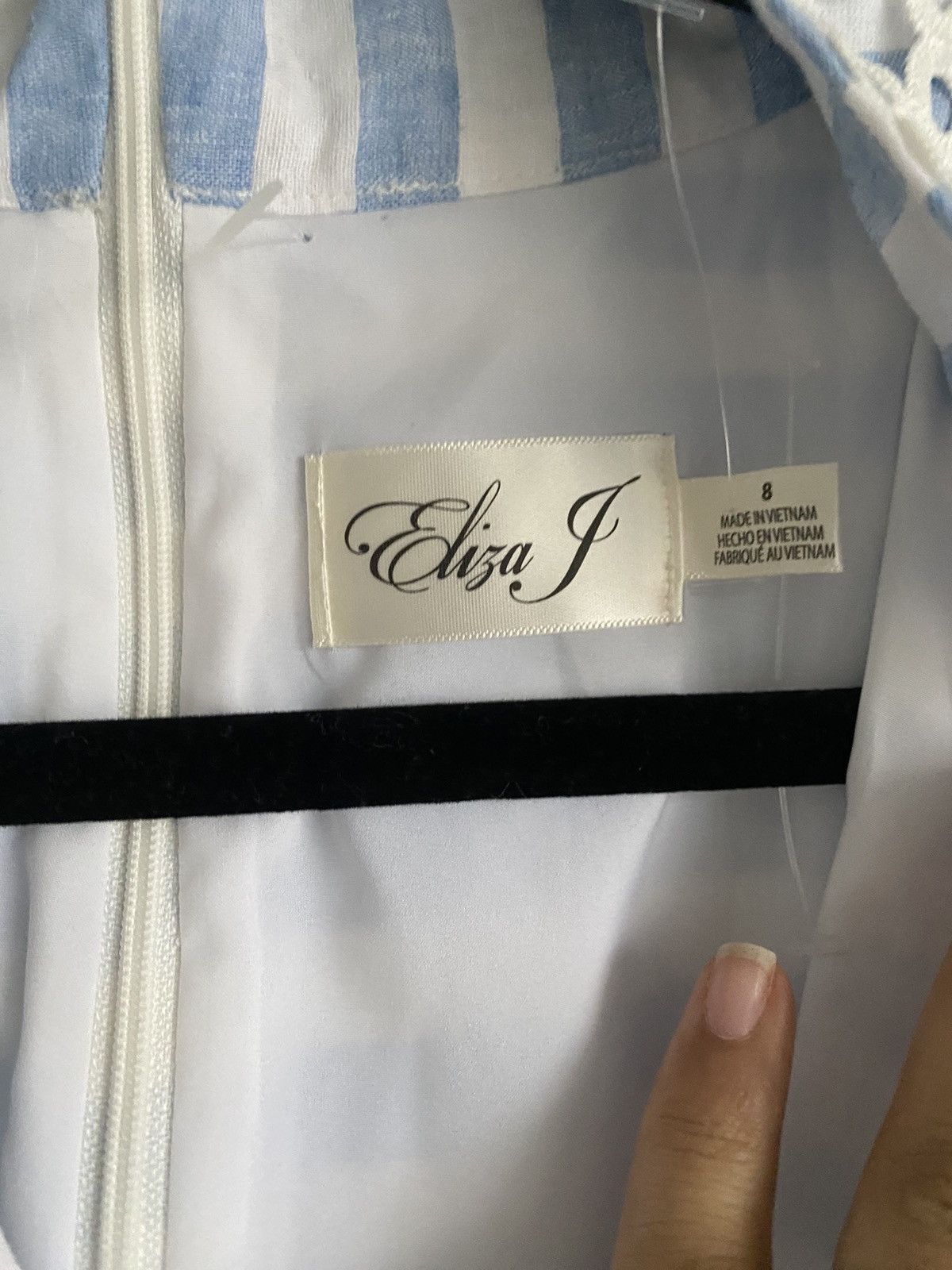 Other Eliza J Rhinestone Semi-Formal Cocktail Dress, Size 12 Size M / US 6-8 / IT 42-44 - 8 Thumbnail
