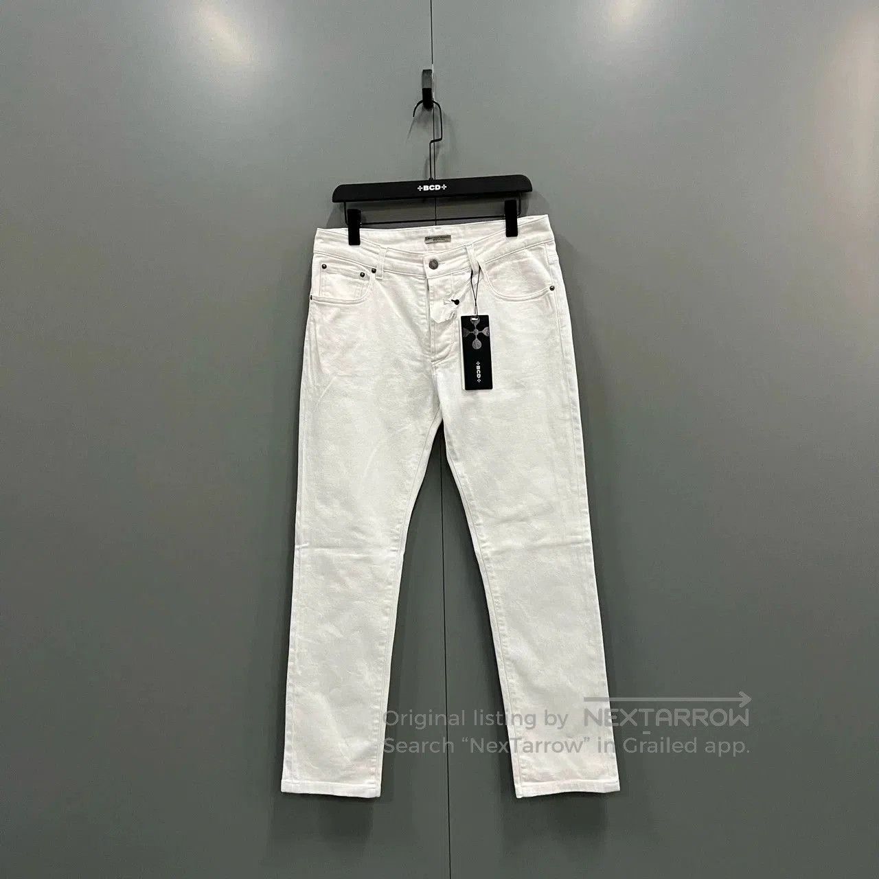 Bottega Veneta Bottega Veneta White Denim Pants Size 50. Size US 34 / EU 50 - 1 Thumbnail