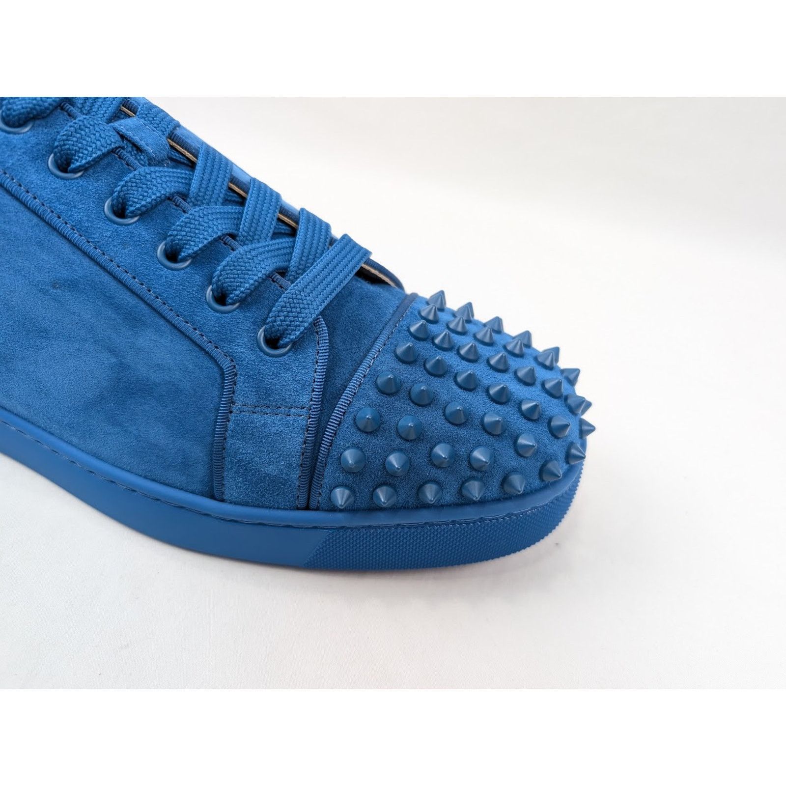 Christian Louboutin o1rshd1 Louis Junior Spikes Orlato Sneakers in Ludwig Size US 12 / EU 45 - 3 Thumbnail