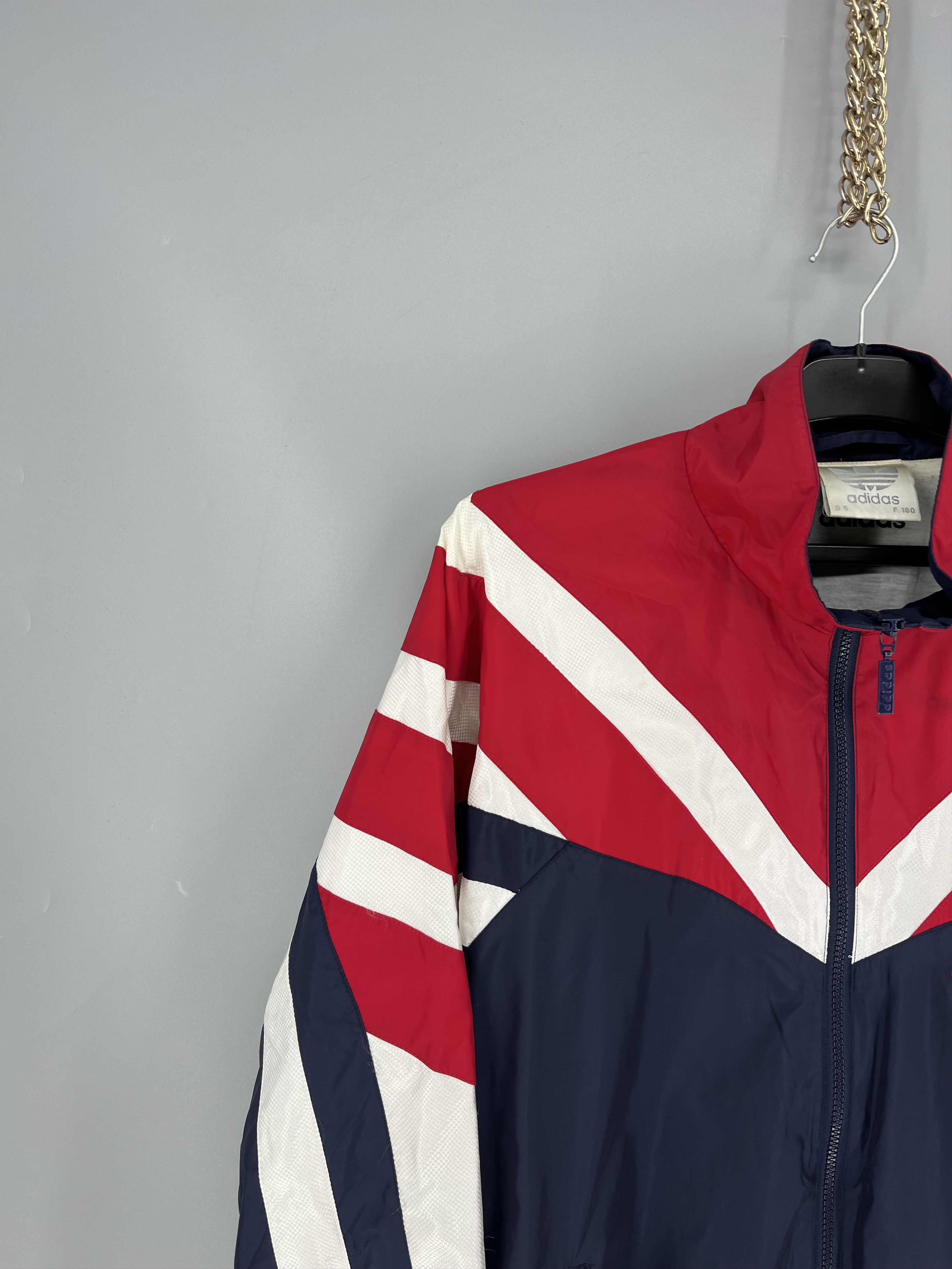 Vintage 90’s adidas RETRO Y2K BIG logo TRACK JACKET Size US M / EU 48-50 / 2 - 5 Thumbnail