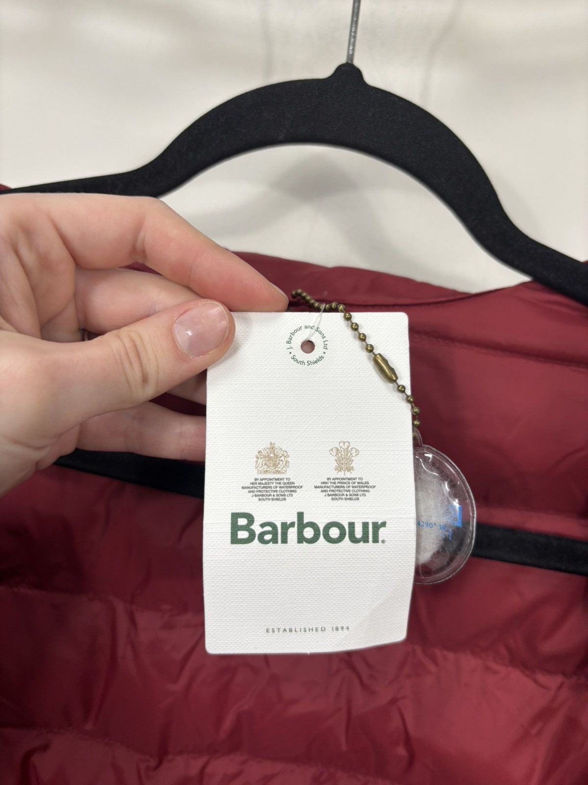 Barbour Barbour Penton Quilted Biking Jacket NWT Men’s Red Fibredown Size US S / EU 44-46 / 1 - 16 Thumbnail