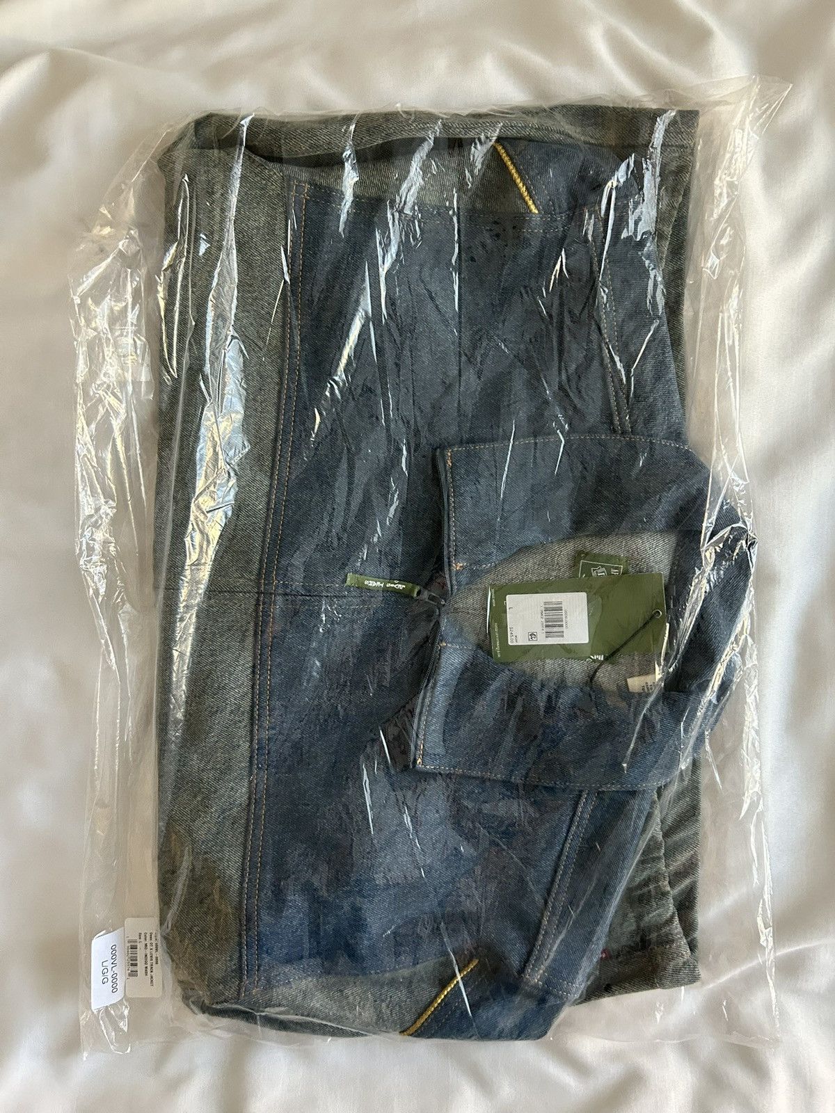 DENIM TEARS × Levi's Denim Tears Levis Denim Track Jacket Cotton Fleur De-Lis Size US L / EU 52-54 / 3 - 11 Thumbnail