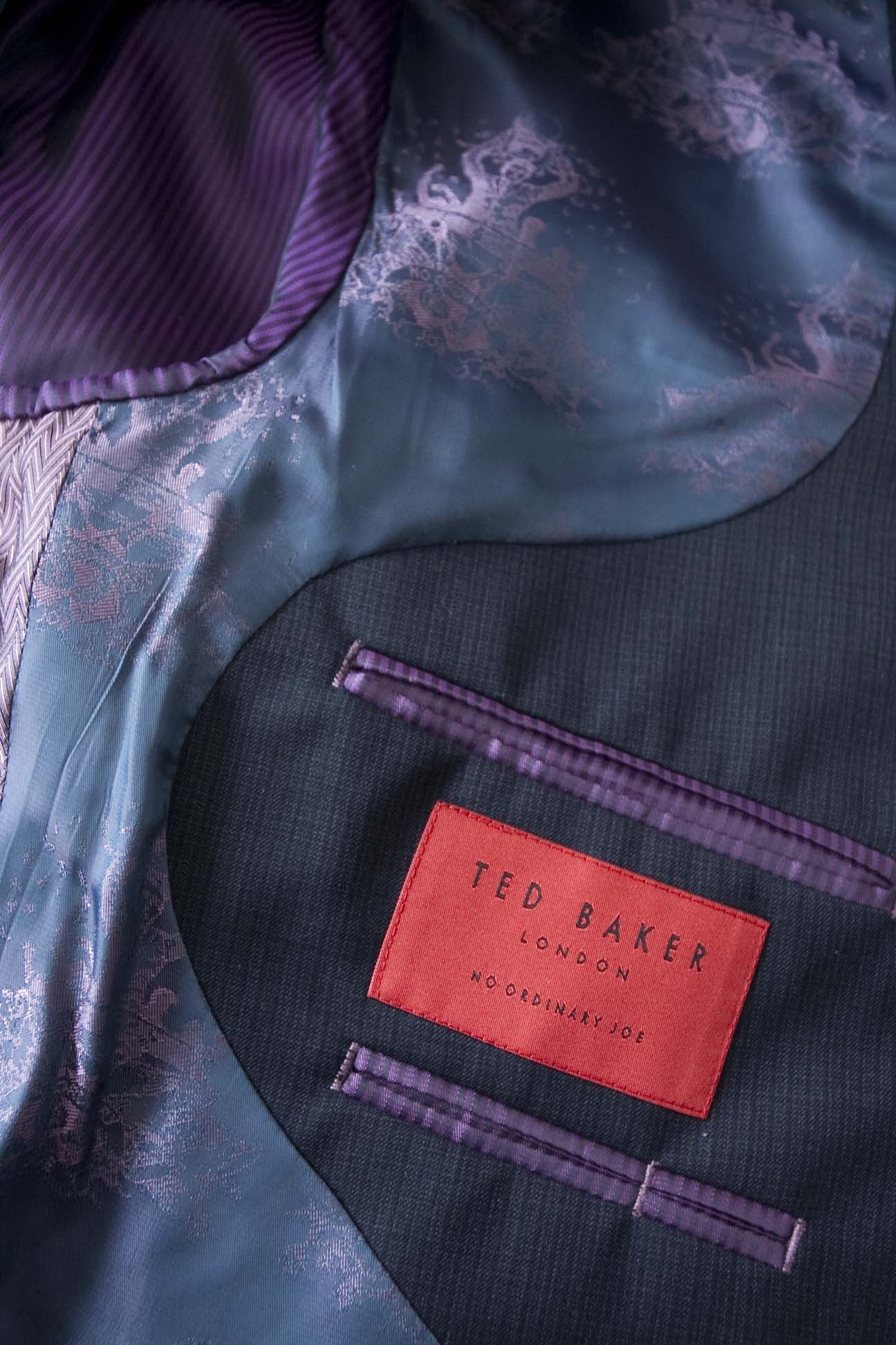 Ted Baker Ted Baker Jacket Sport Coat No Ordinary Joe Size 42R Wool Size 42R - 3 Thumbnail