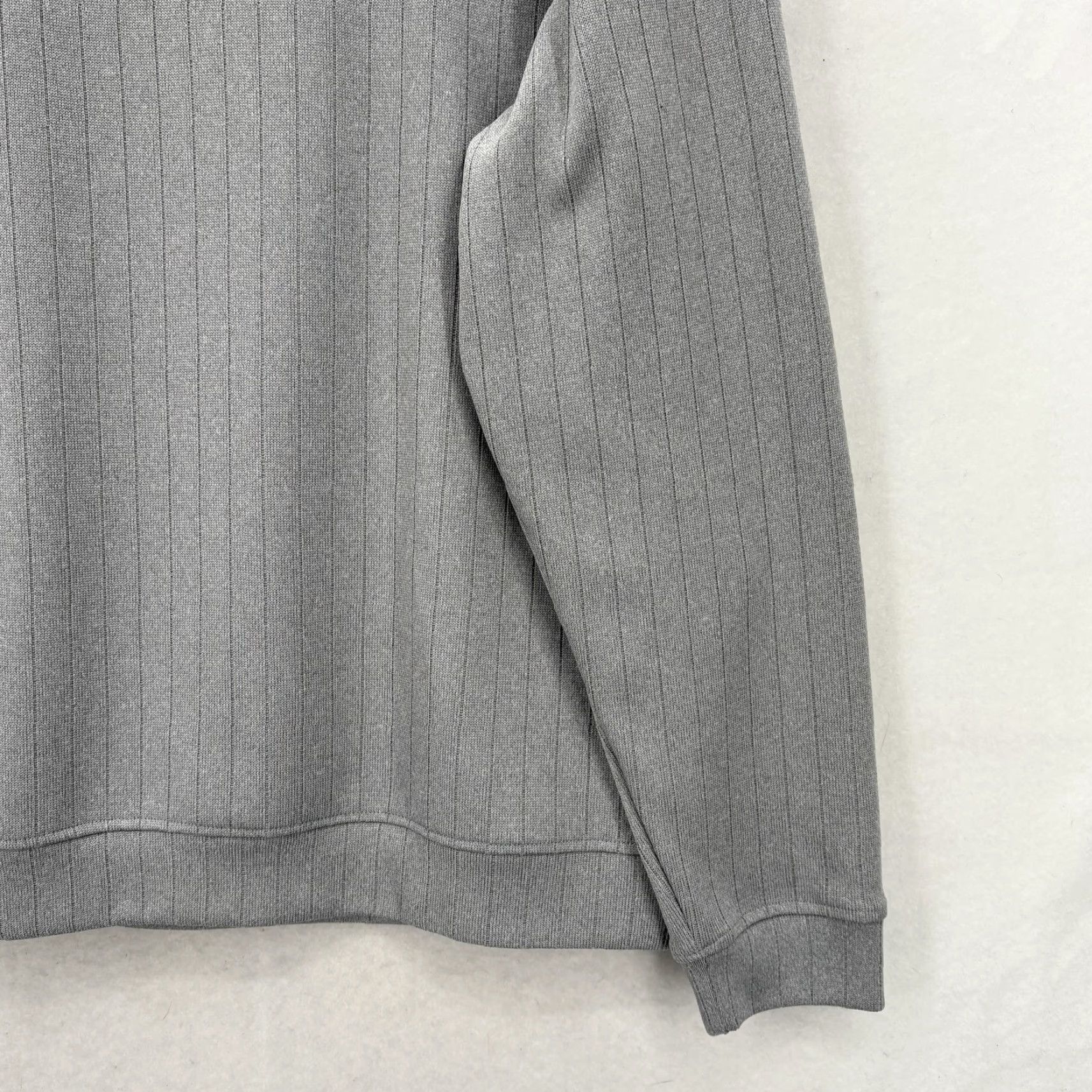 Logo 7 VINTAGE U Suck at Golf Sweatshirt Mens XL Gray Striped Knit Crewneck Pullover Logo Golf Size US XL / EU 56 / 4 - 3 Thumbnail