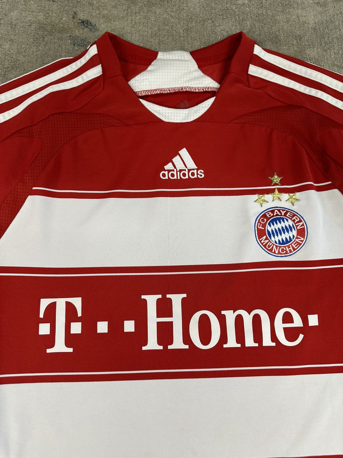 Vintage Adidas 08-09 FC Bayern Munchen Soccer Jersey Kit Home Size US L / EU 52-54 / 3 - 9 Thumbnail