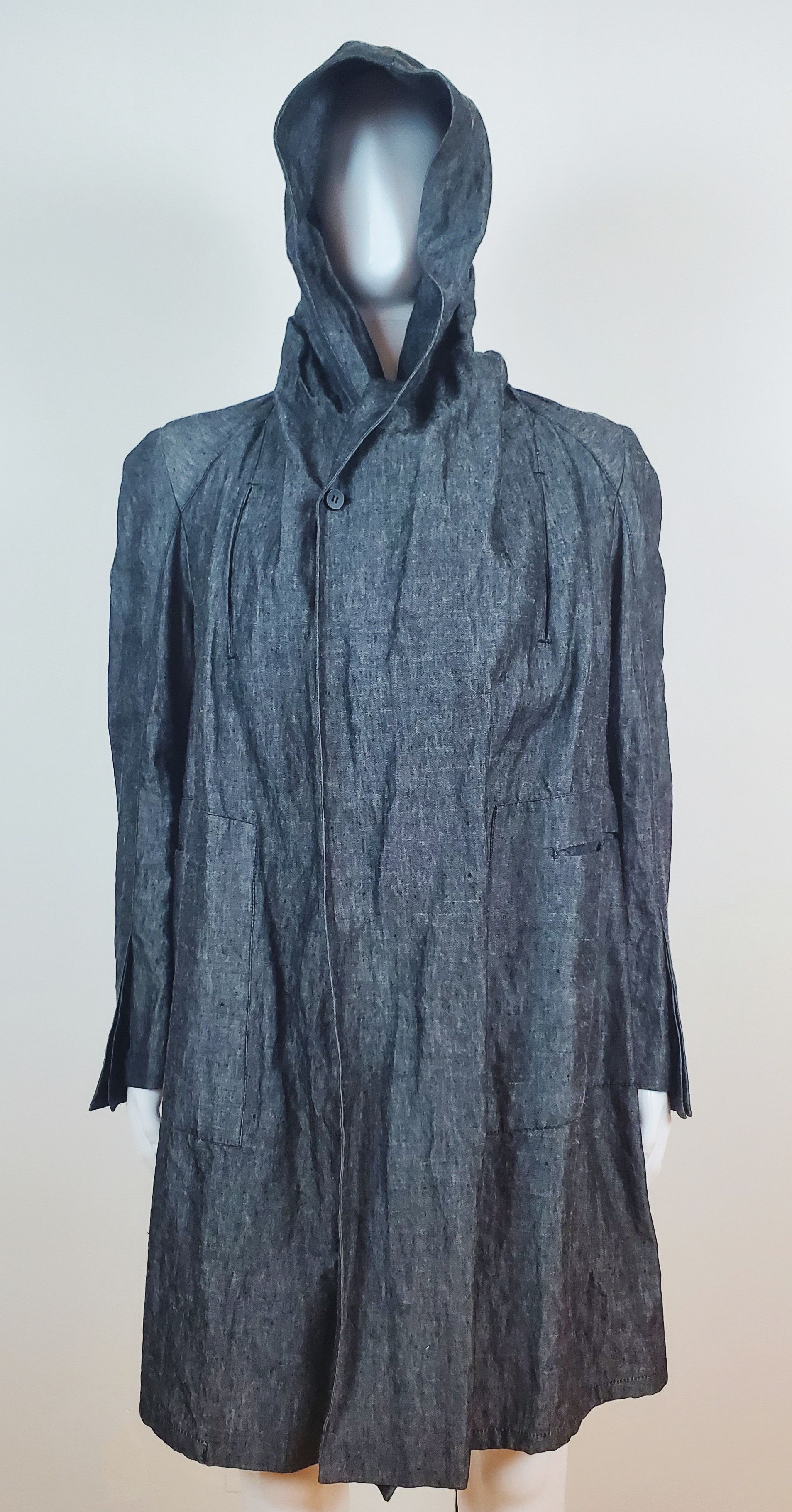 Masnada MASNADA Storm Grey Hoodie Designers Overcoat Jacket Size US M / EU 48-50 / 2 - 3 Thumbnail