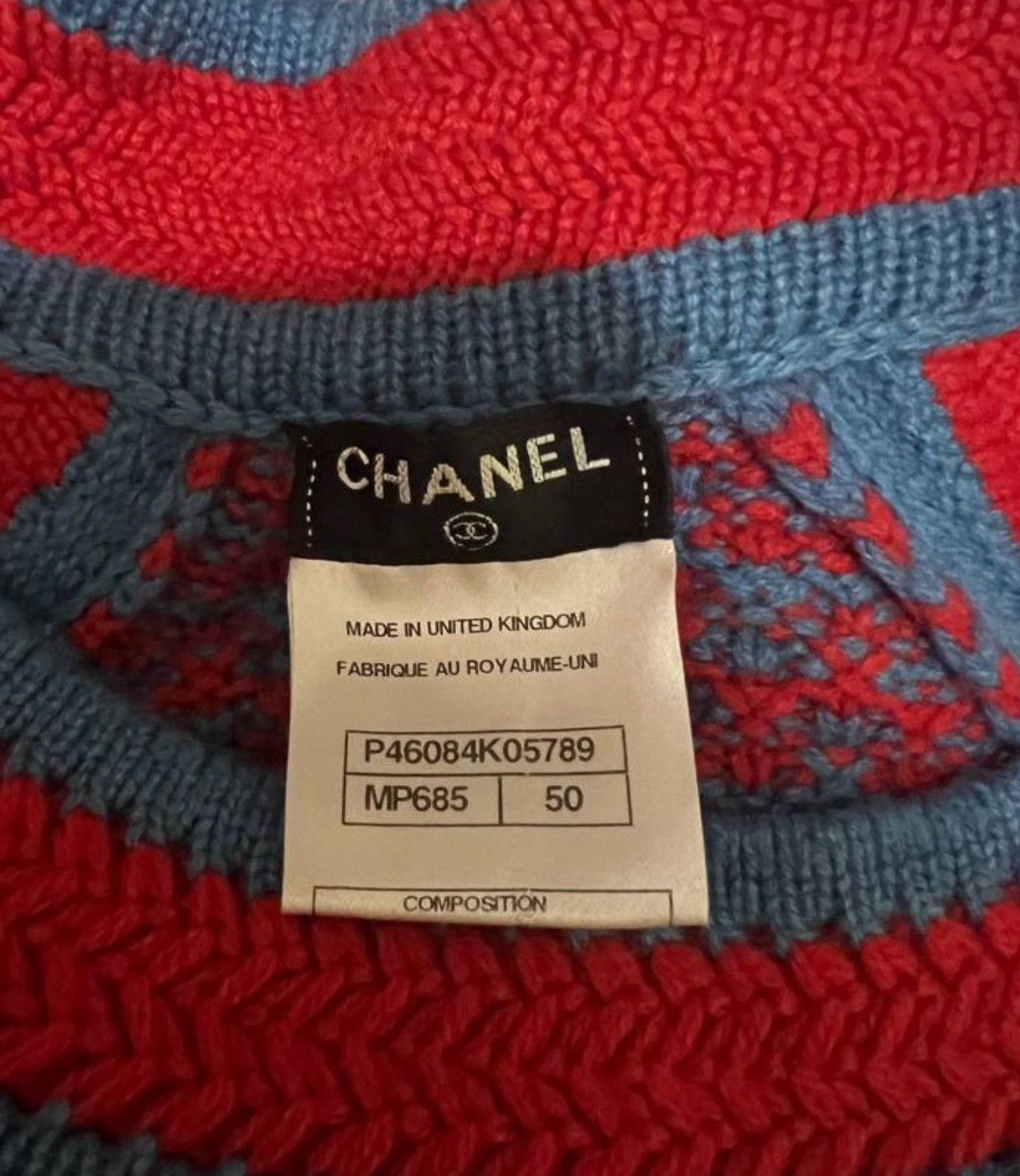 Chanel Chanel Sweater Size US L / EU 52-54 / 3 - 4 Thumbnail