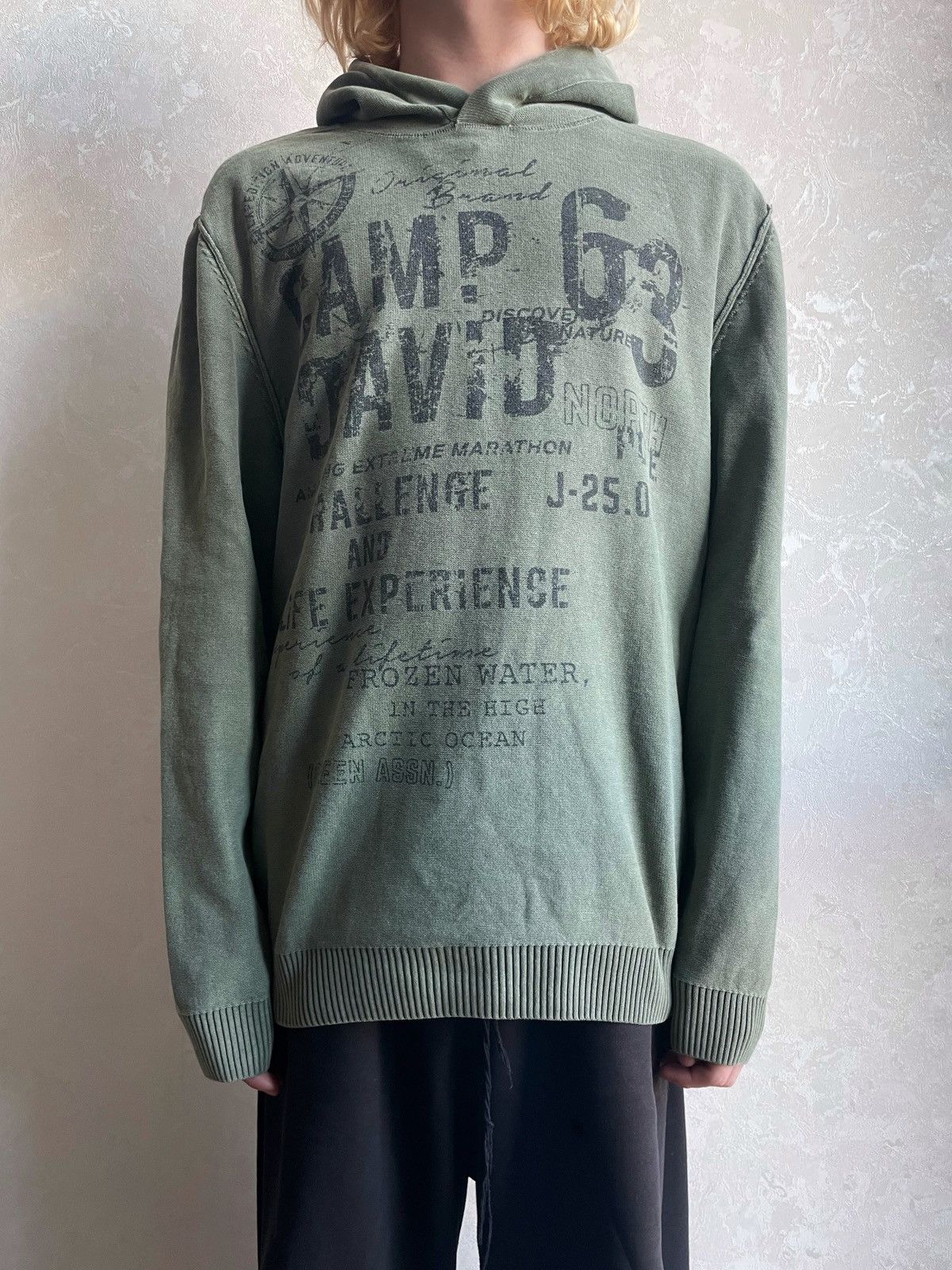 Camp David Archive Hoodie Rap Y2k Vintage Grunge Size US L / EU 52-54 / 3 - 2 Thumbnail