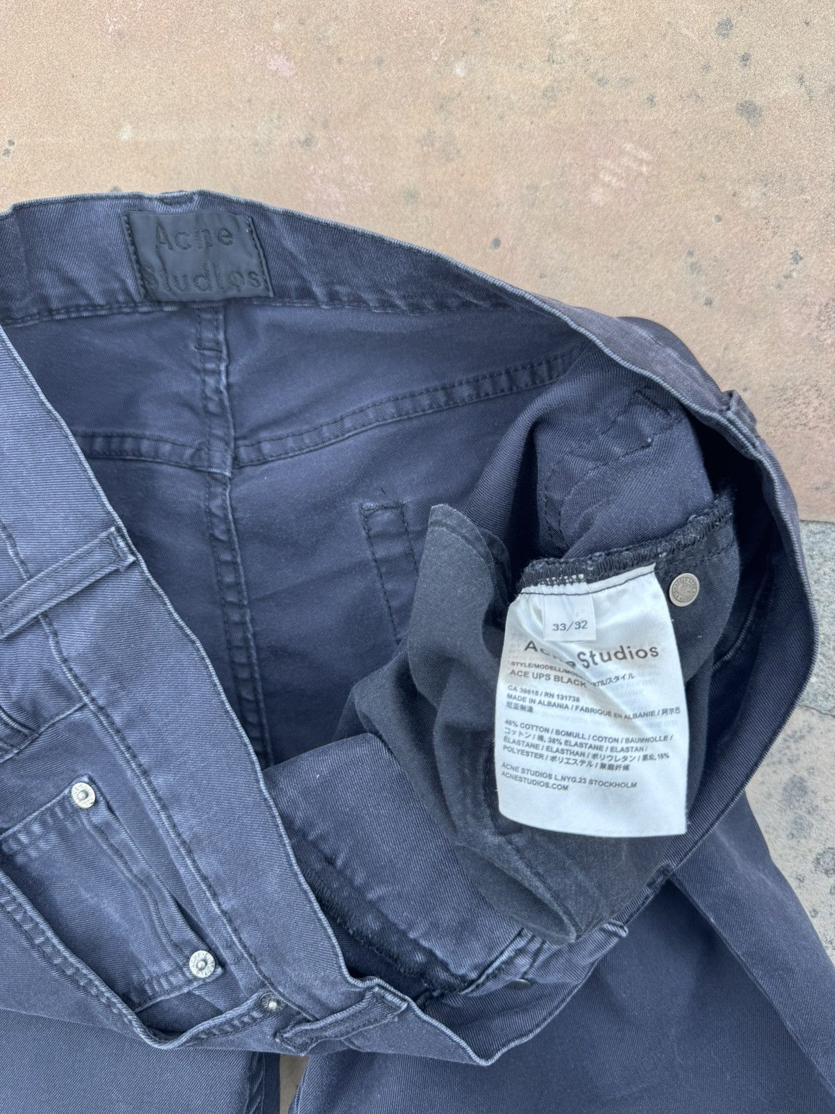 Acne Studios Acne Studios Ace Up Black Size US 33 - 5 Thumbnail
