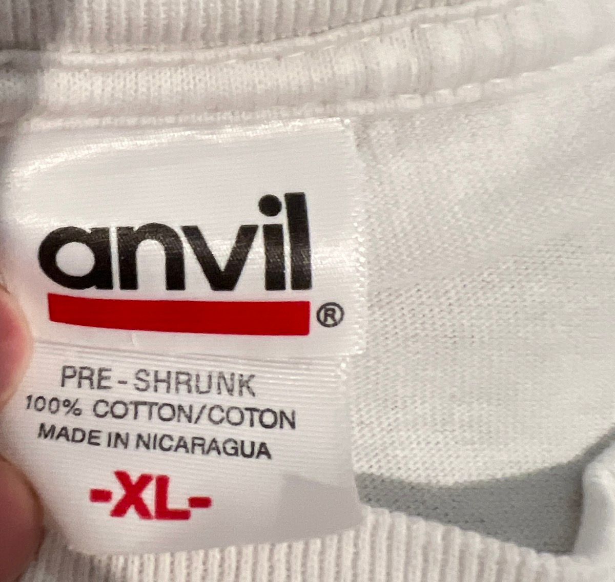 Anvil Vintage Anvil Tee Size US XL / EU 56 / 4 - 3 Preview
