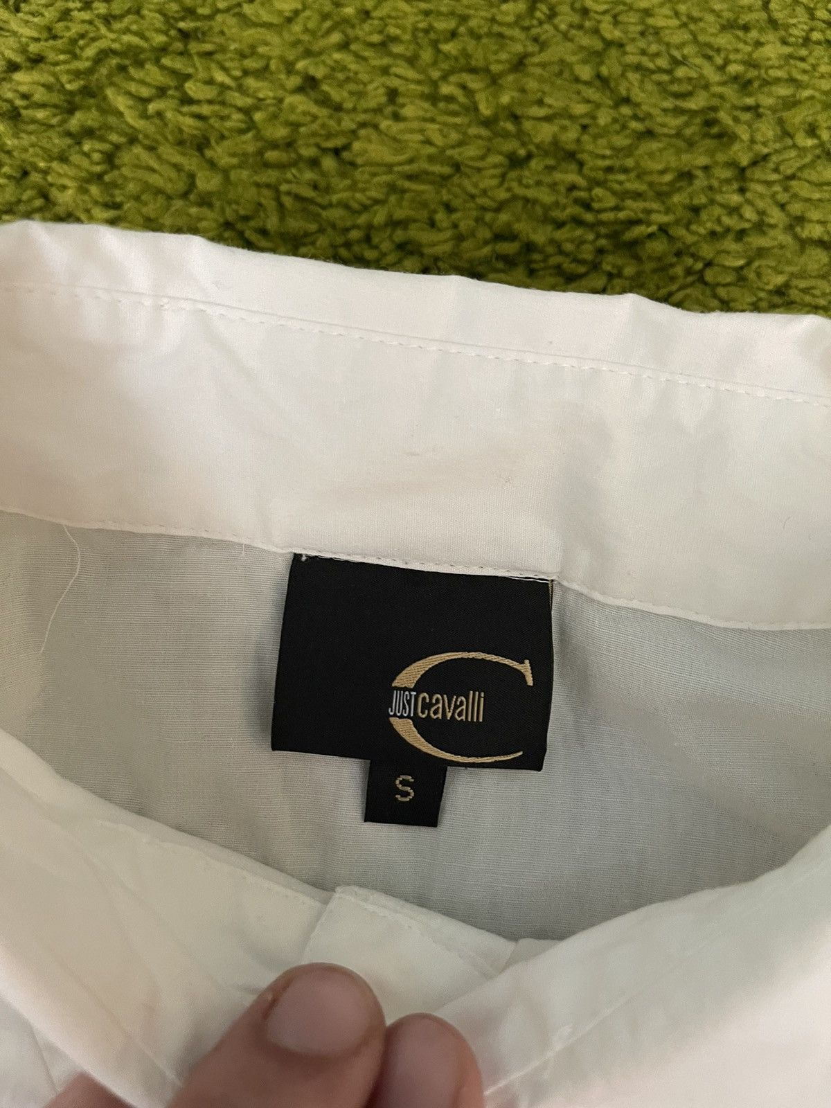 Just Cavalli × Roberto Cavalli Just Cavalli patch logo shirt blouse Size S / US 4 / IT 40 - 5 Thumbnail