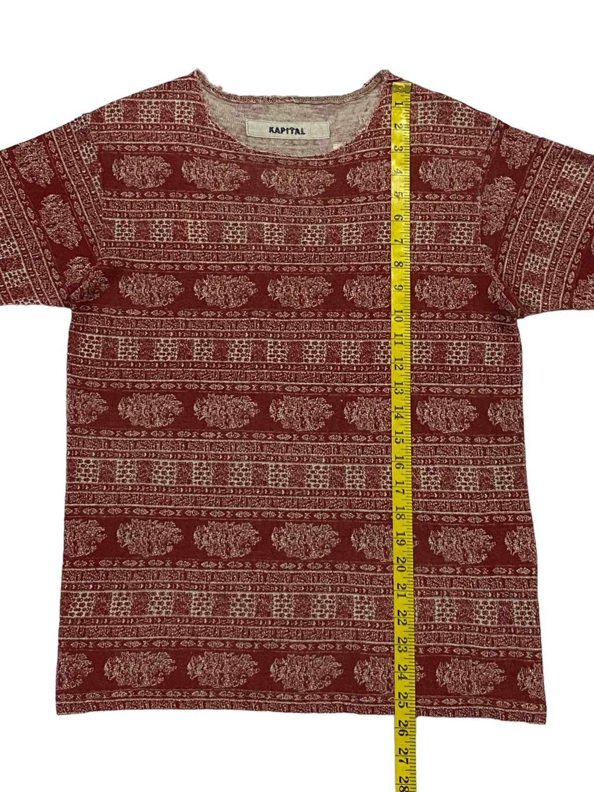 Kapital Kapital Kiro Hirata Linen T-Shirt Size US XS / EU 42 / 0 - 5 Thumbnail