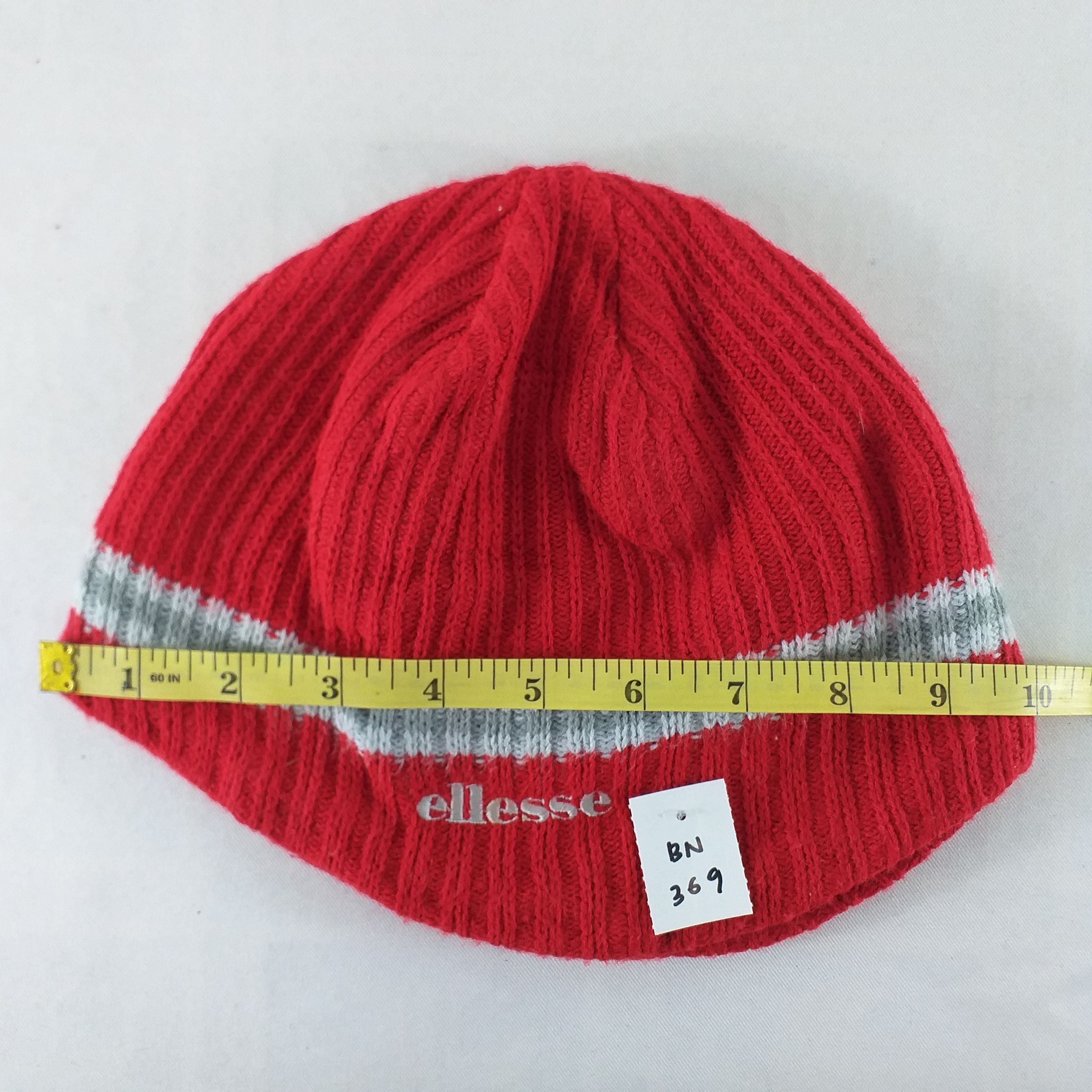 Ellesse Ellesse Stripes Snow Cap Hat Beanie -BN369 Size ONE SIZE - 4 Thumbnail