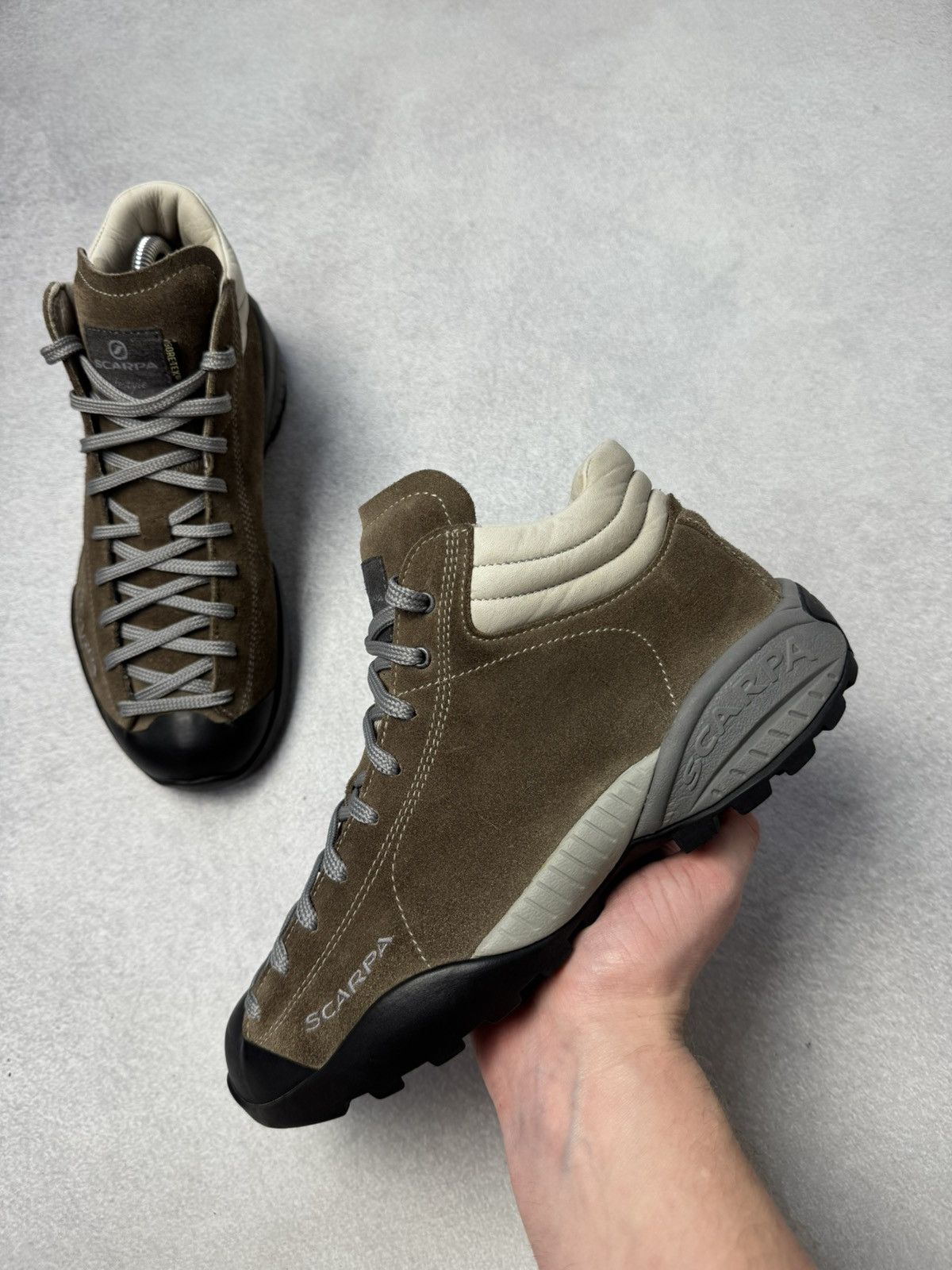 Vintage SCARPA Gore-Tex Mid Vibram Mojito Hiking trekking