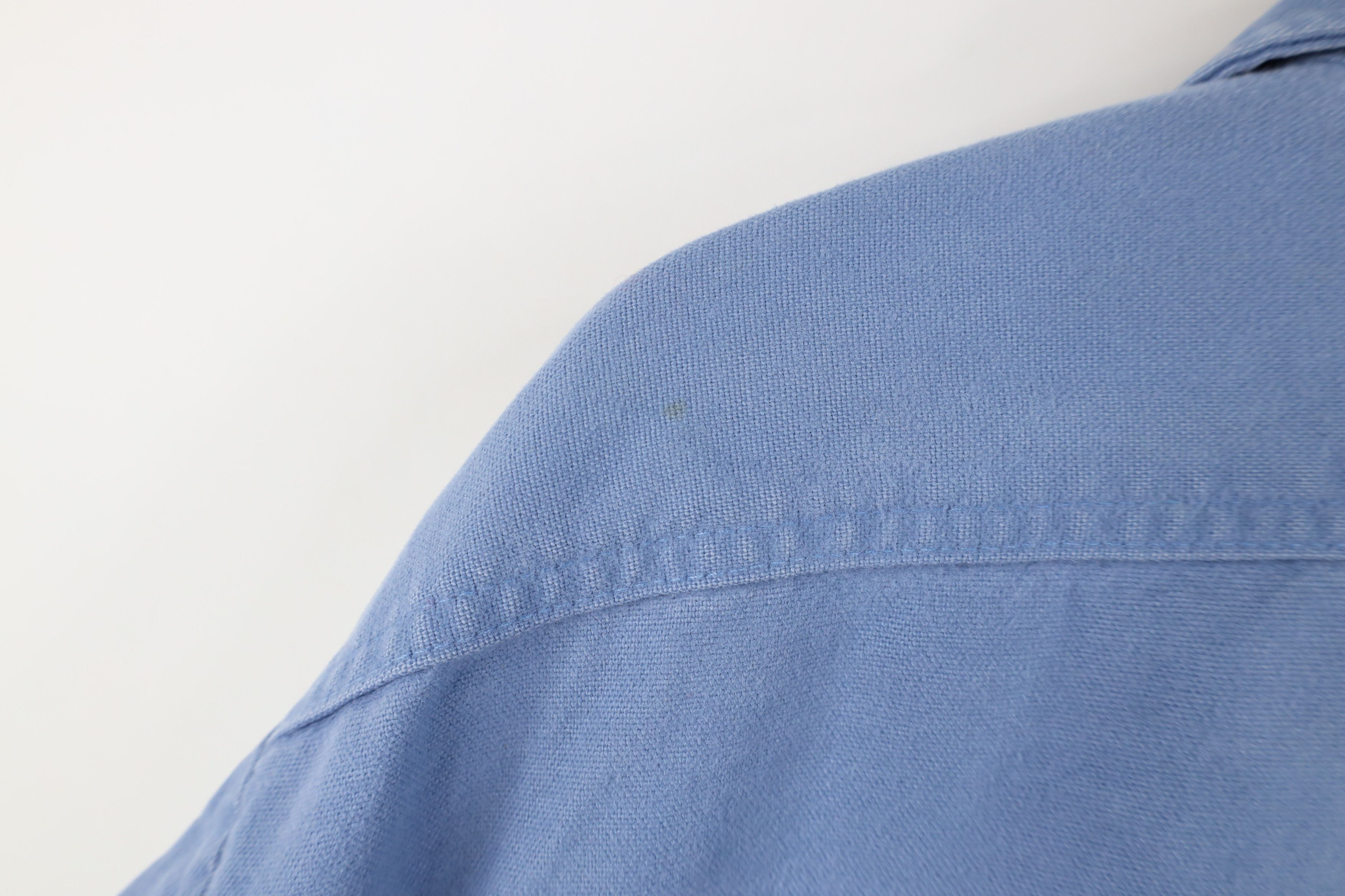 FiveBrother Vintage 70s Five Brother Chamois Cloth Collared Button Shirt Size US XL / EU 56 / 4 - 12 Thumbnail