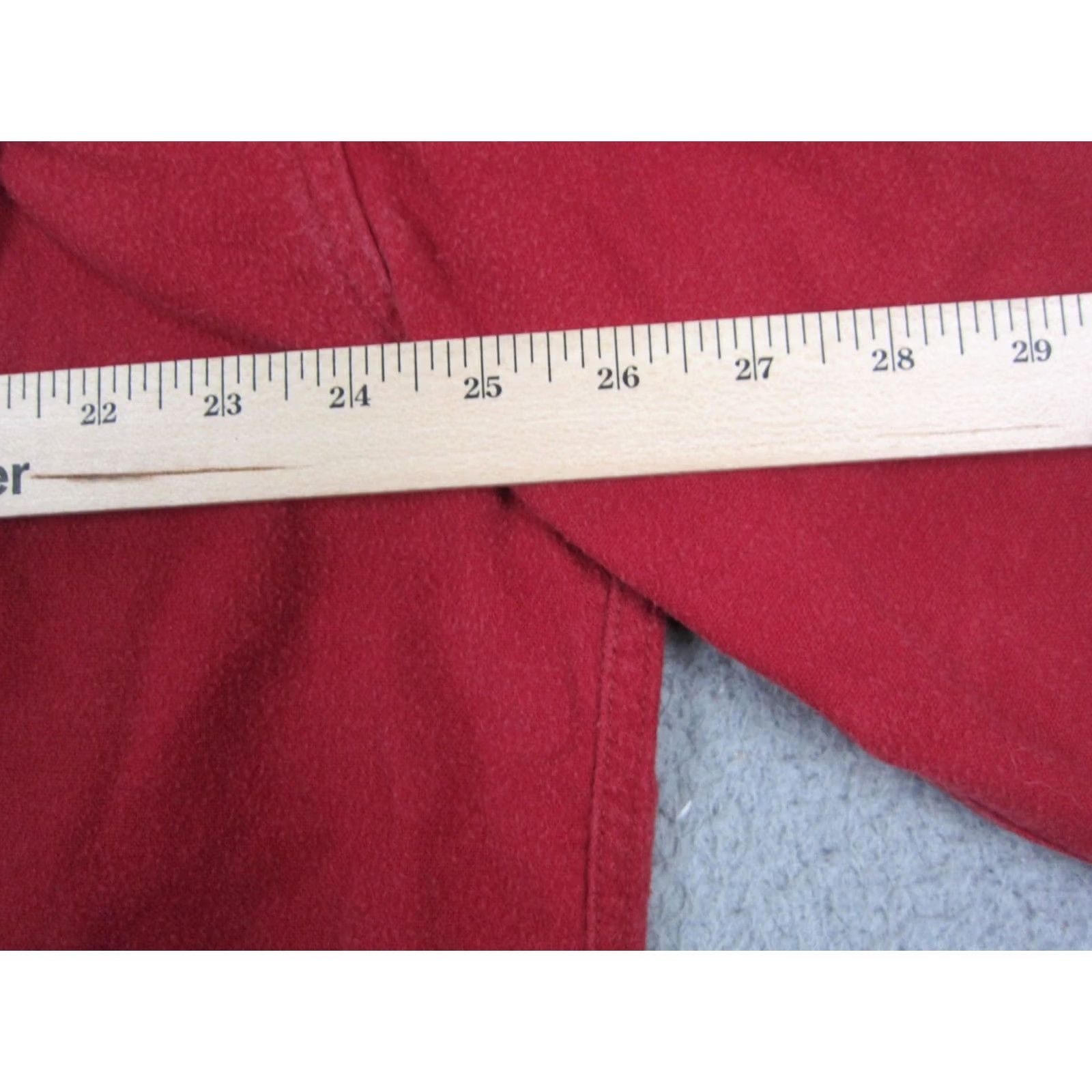 Vintage VINTAGE St Johns Bay Flannel Shirt Mens XL Red Western Rodeo Chamois Shirt Size US XL / EU 56 / 4 - 6 Thumbnail