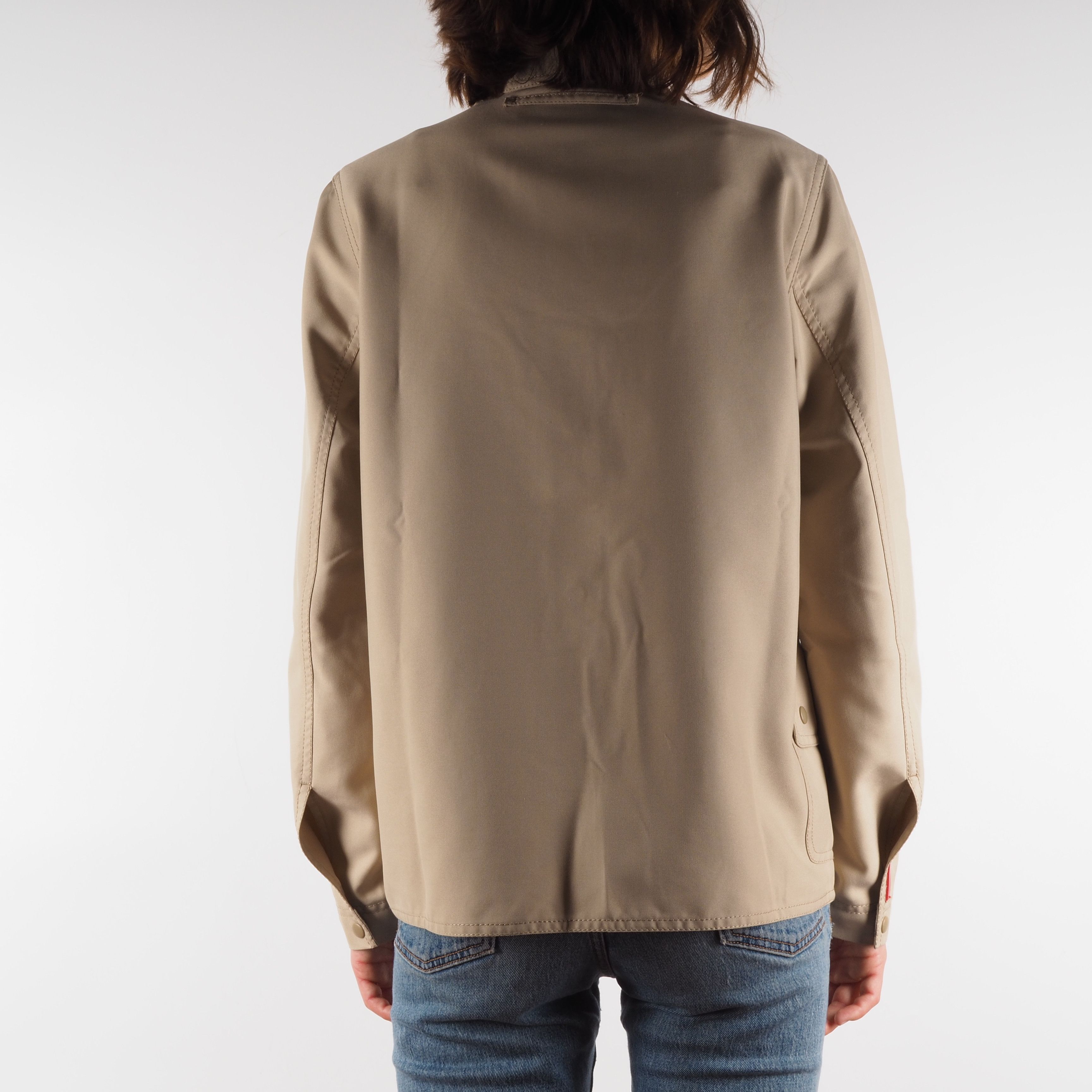 Prada Prada Vintage Beige Snap Button Lightweight Jacket Size M / US 6-8 / IT 42-44 - 4 Thumbnail