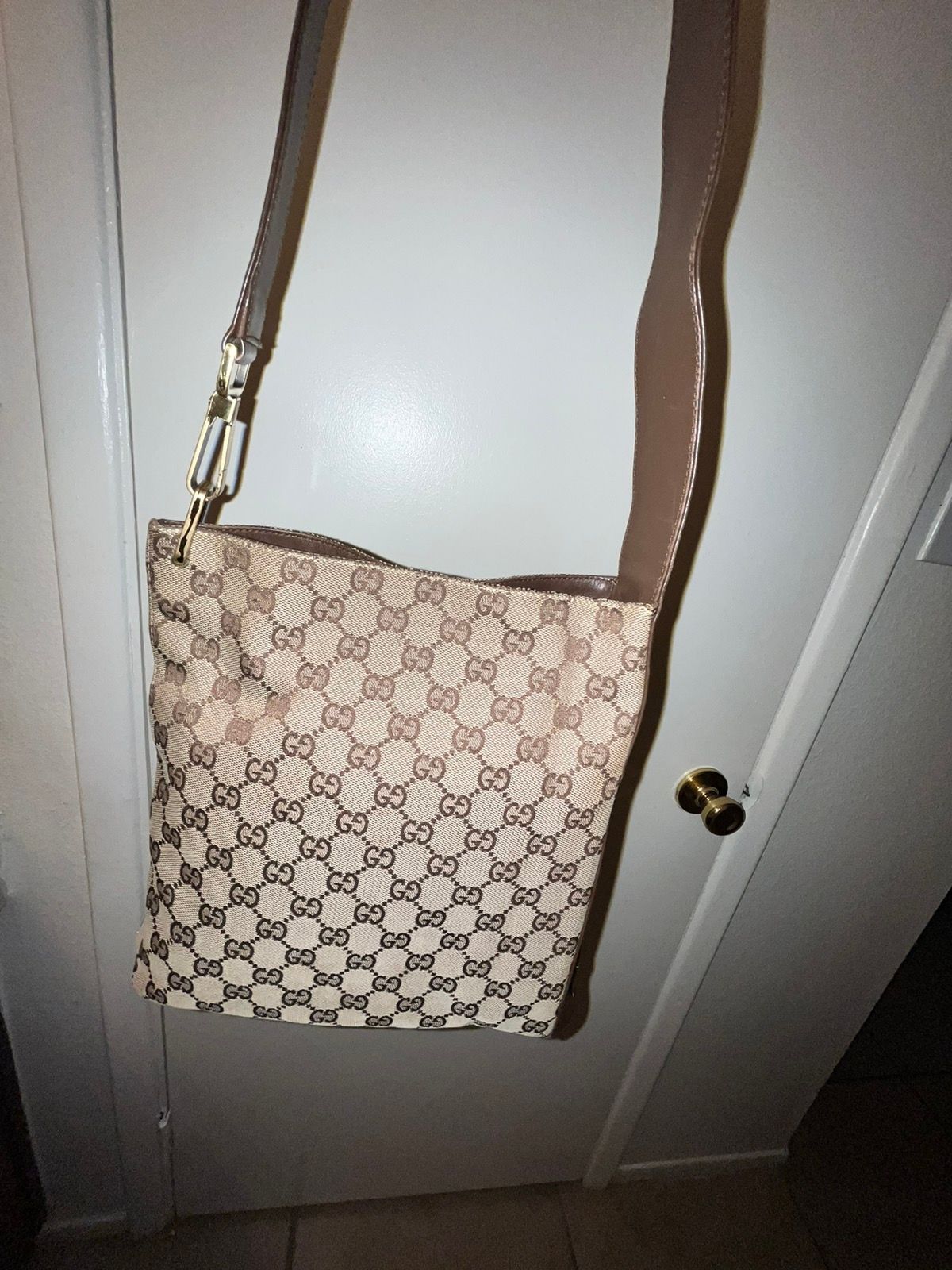 Gucci Gucci GG Canvas Shoulder bag Size ONE SIZE - 1 Preview